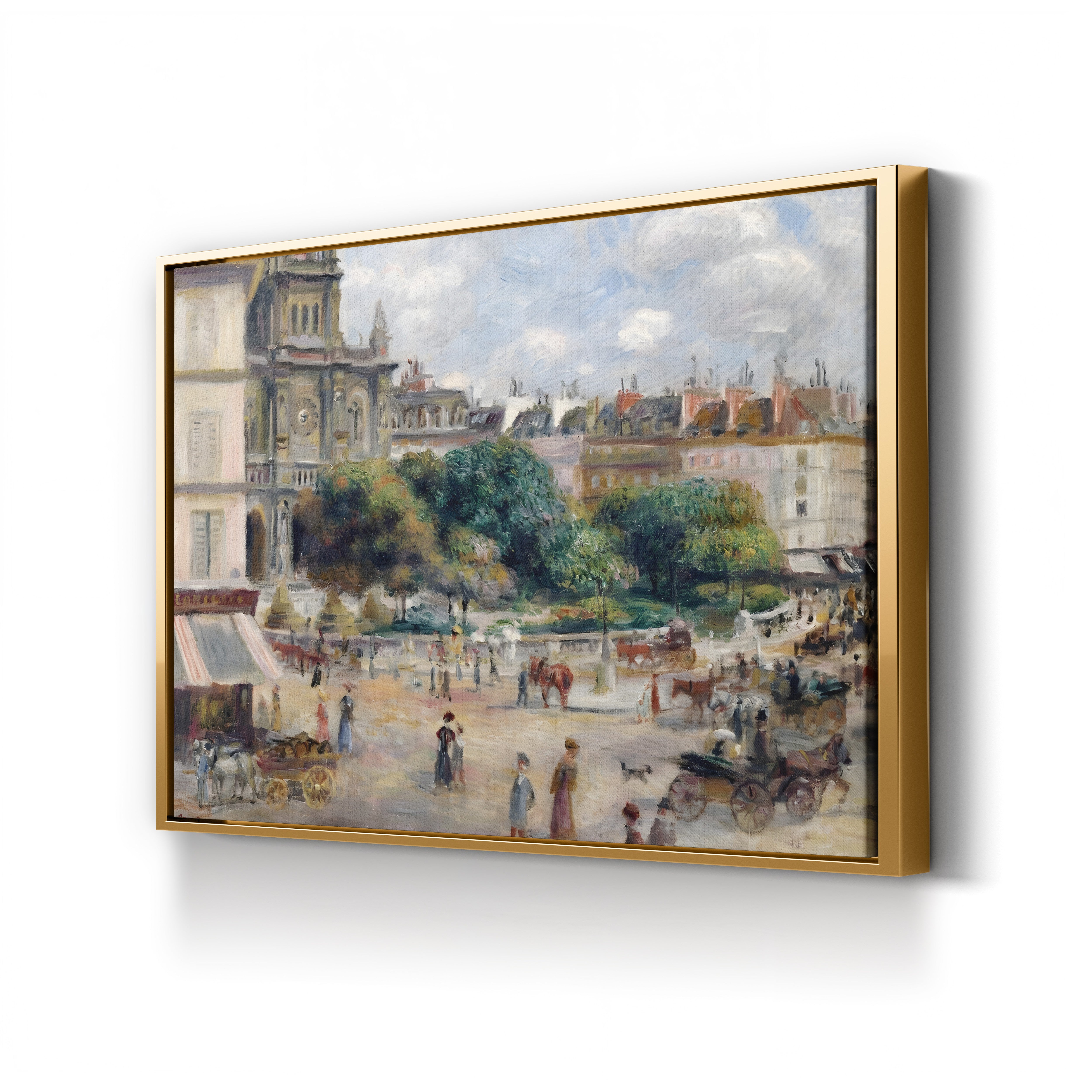 Place de la Trinité, 1893 – Renoir Wall Art | Impressionist Canvas