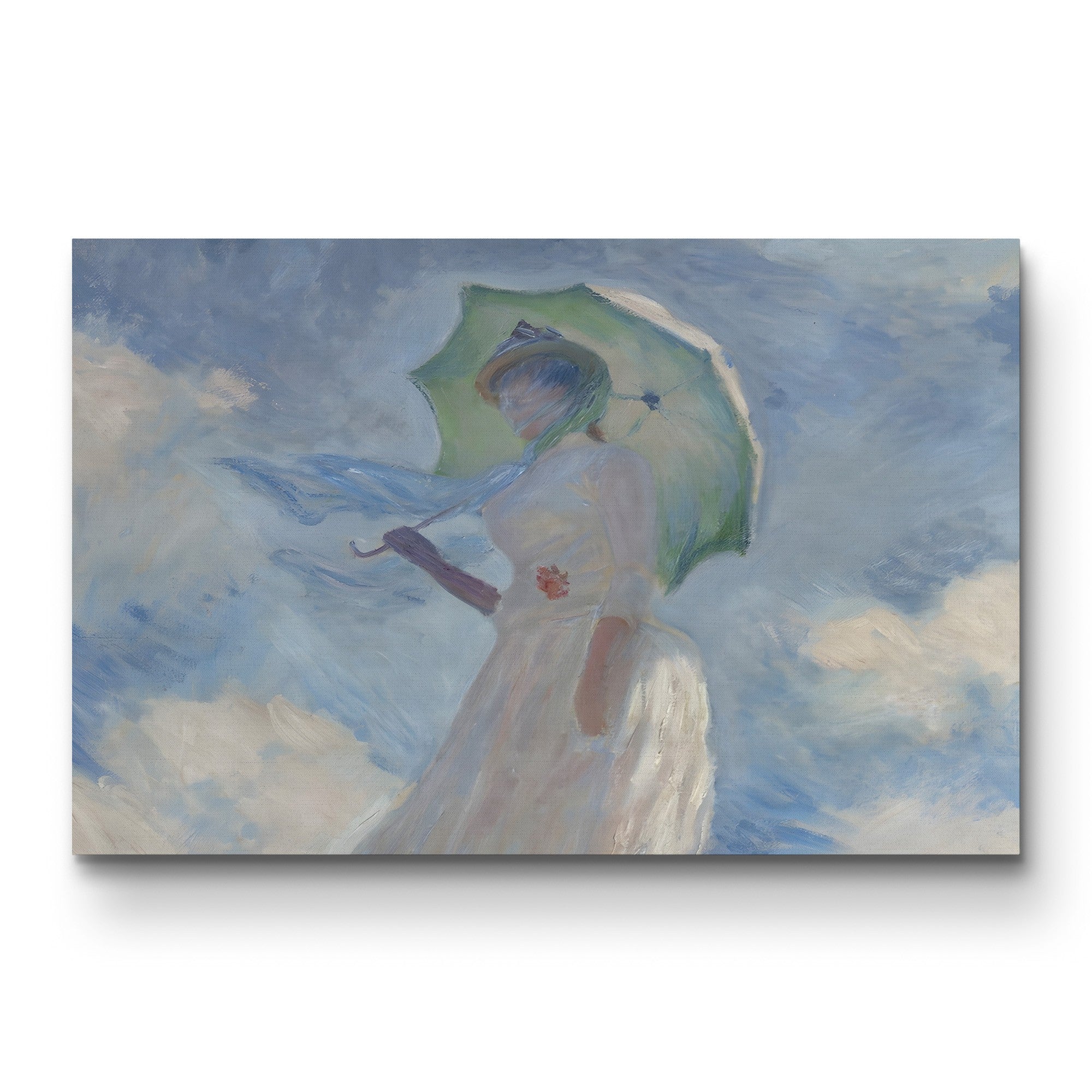 Essai de Figure en Plein Air, 1886 – Claude Monet Wall Art | French Impressionist Figure Print