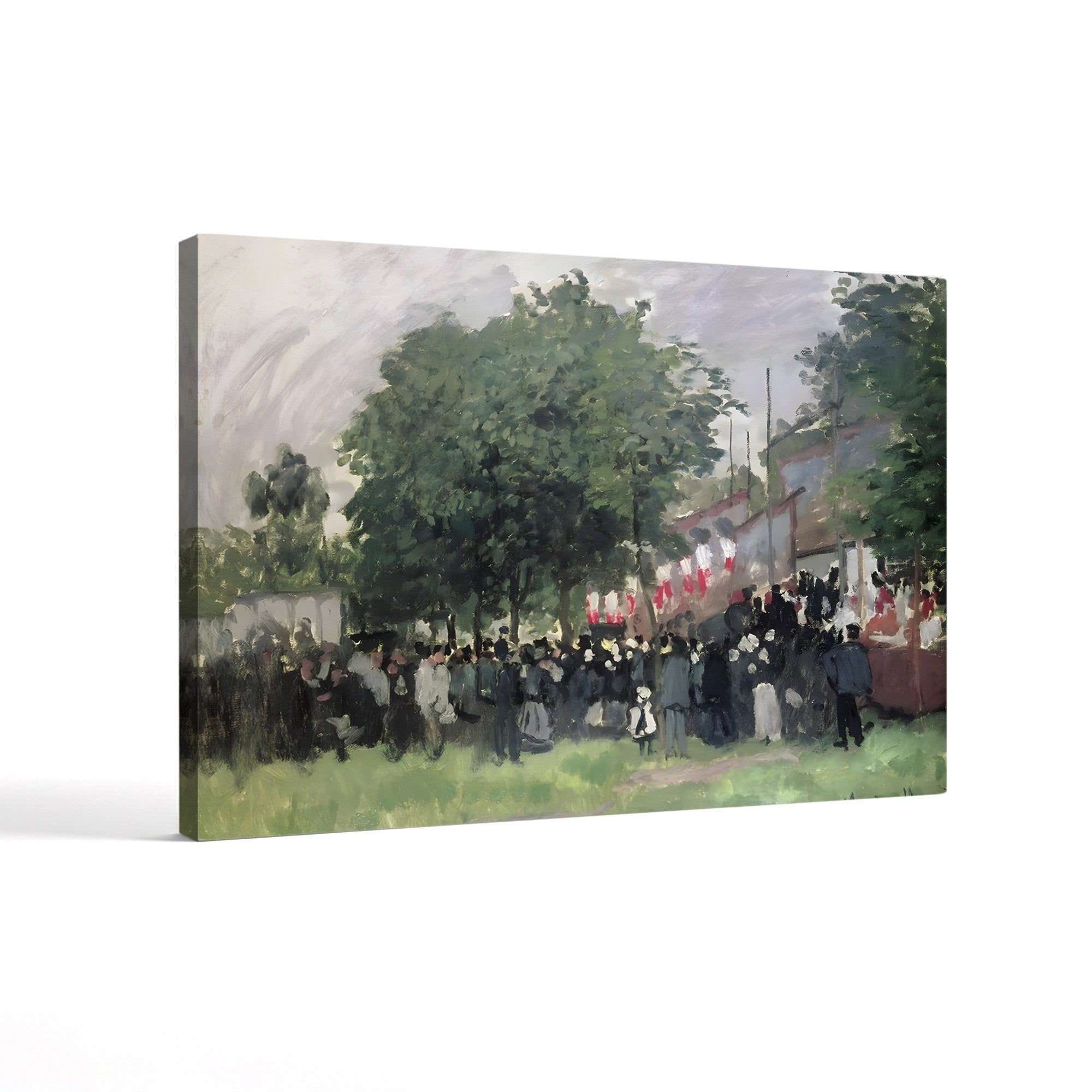 Festival at Argenteuil (La Fête d’Argenteuil), 1872 by Claude Monet