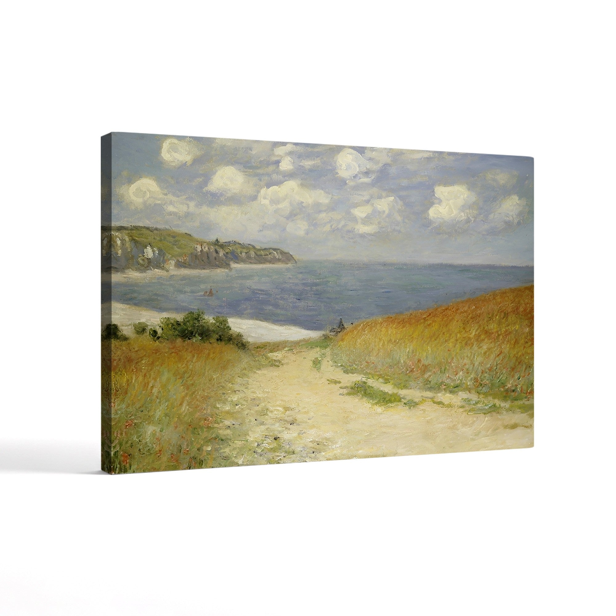 Path in the Wheat Fields at Pourville (Chemin dans les Blés à Pourville), 1882 by Claude Monet