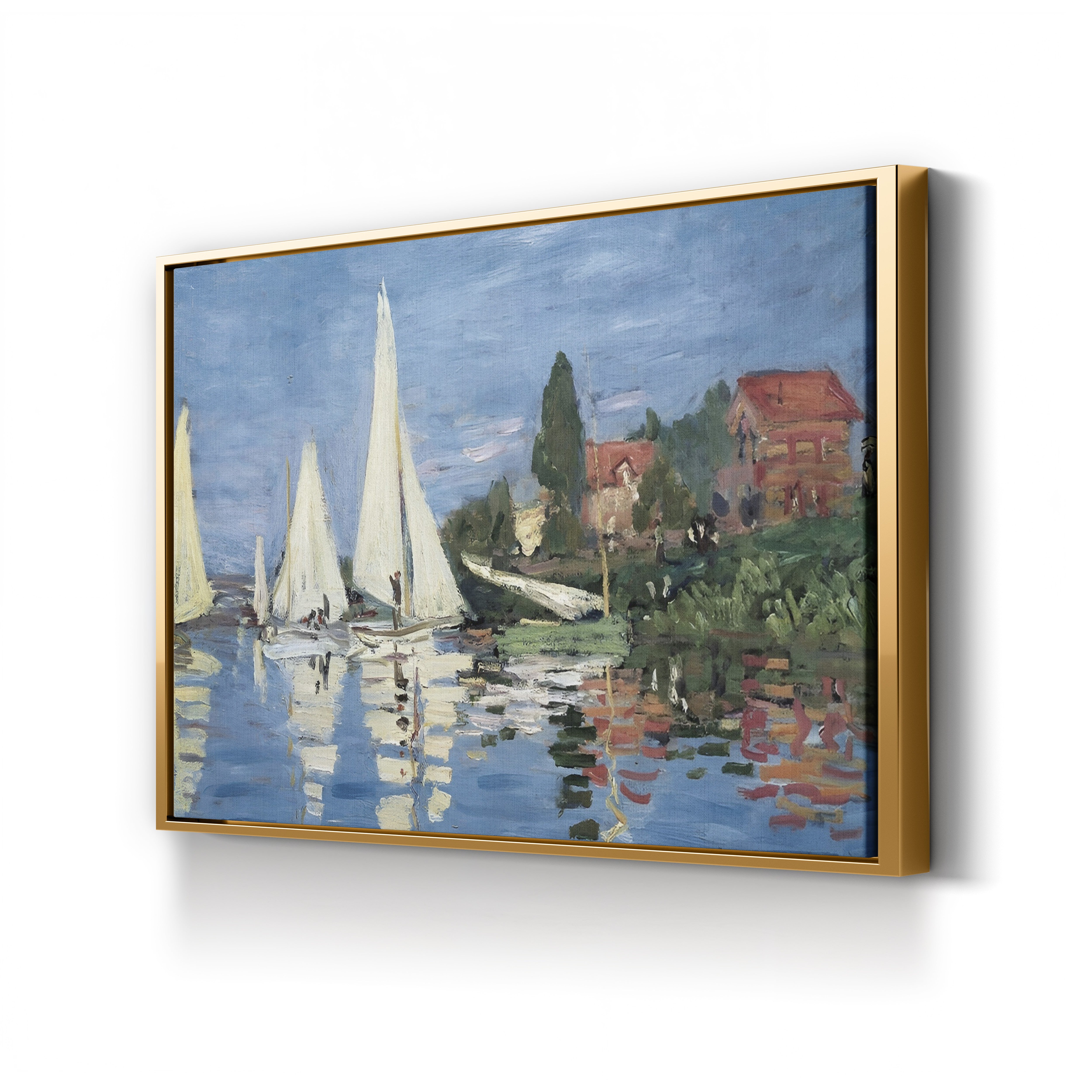 Regatta at Argenteuil (Régate à Argenteuil), around 1872 by Claude Monet