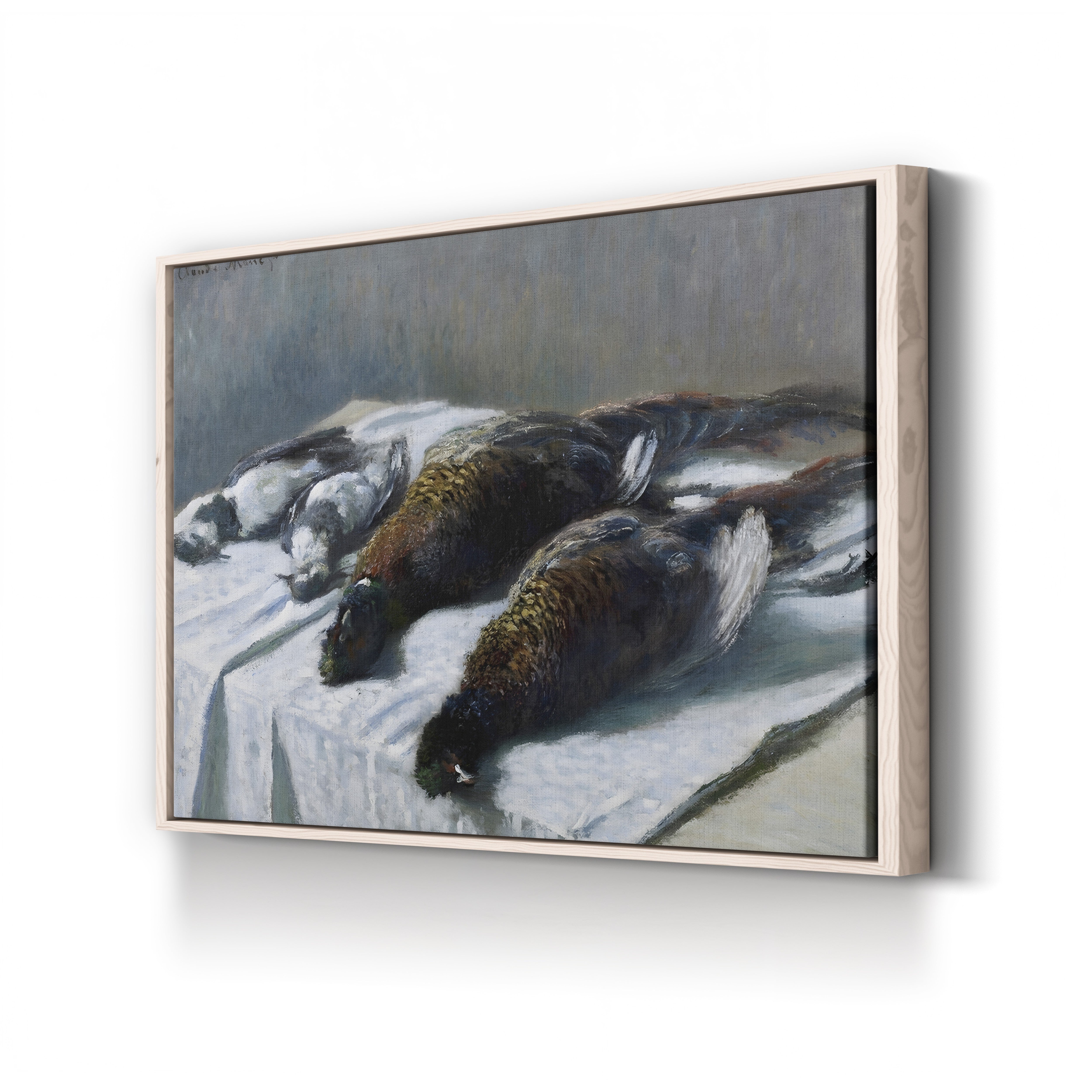 Still Life with Pheasants and Plovers (Nature morte, faisans et pluviers), 1879 by Claude Monet