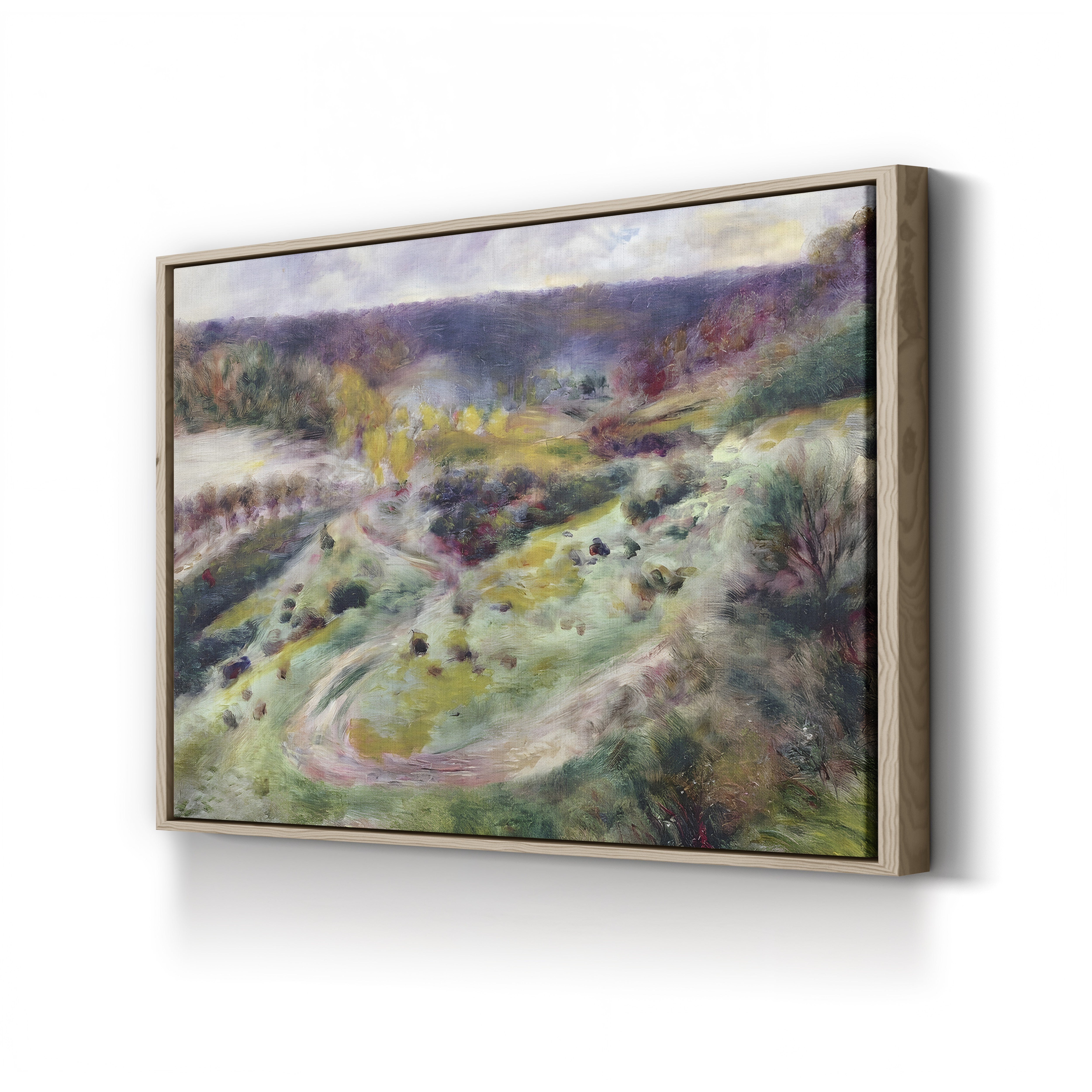 Landscape at Wargemont, 1879 – Renoir Wall Art | Normandy Canvas