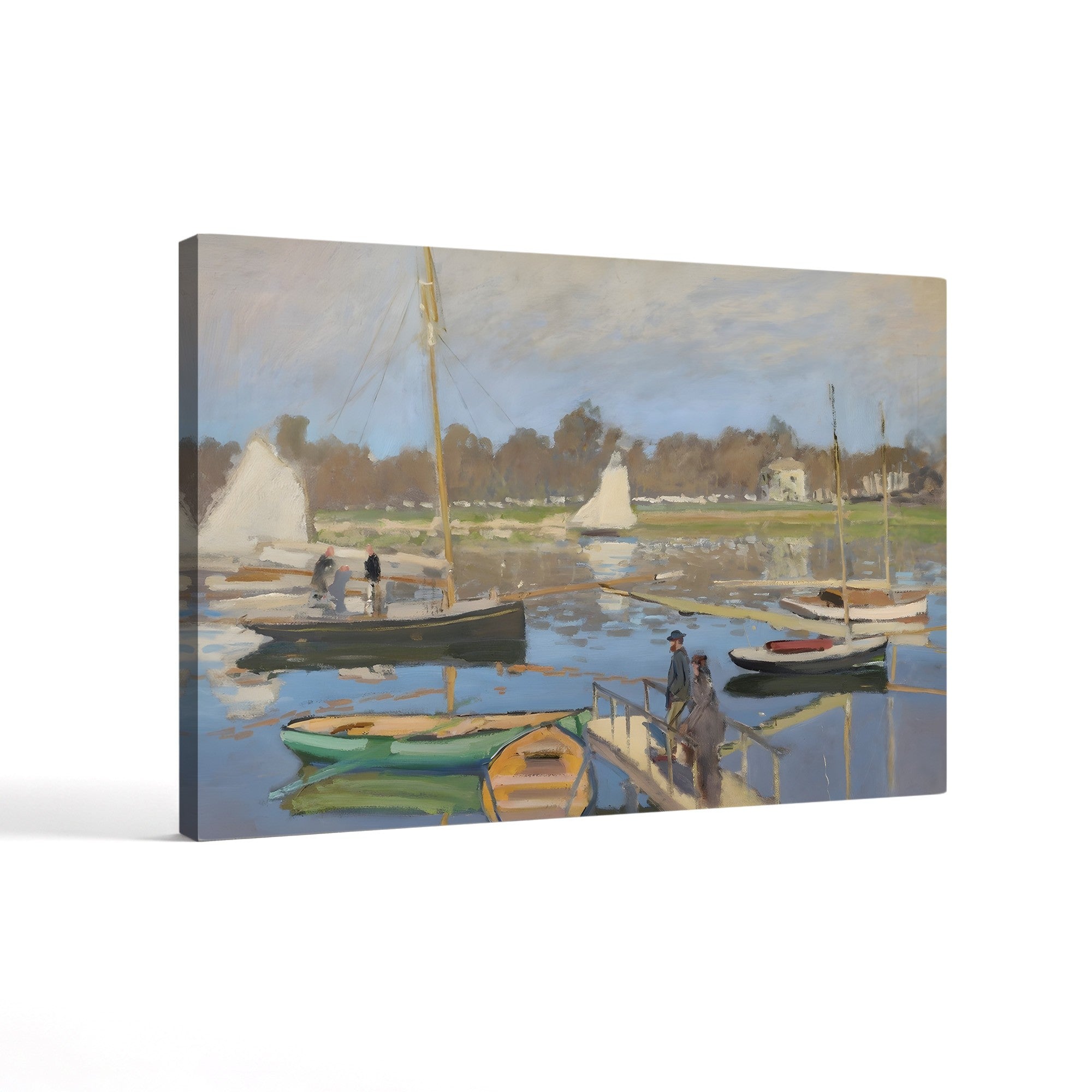 The Argenteuil Basin (Le Bassin d’Argenteuil) by Claude Monet