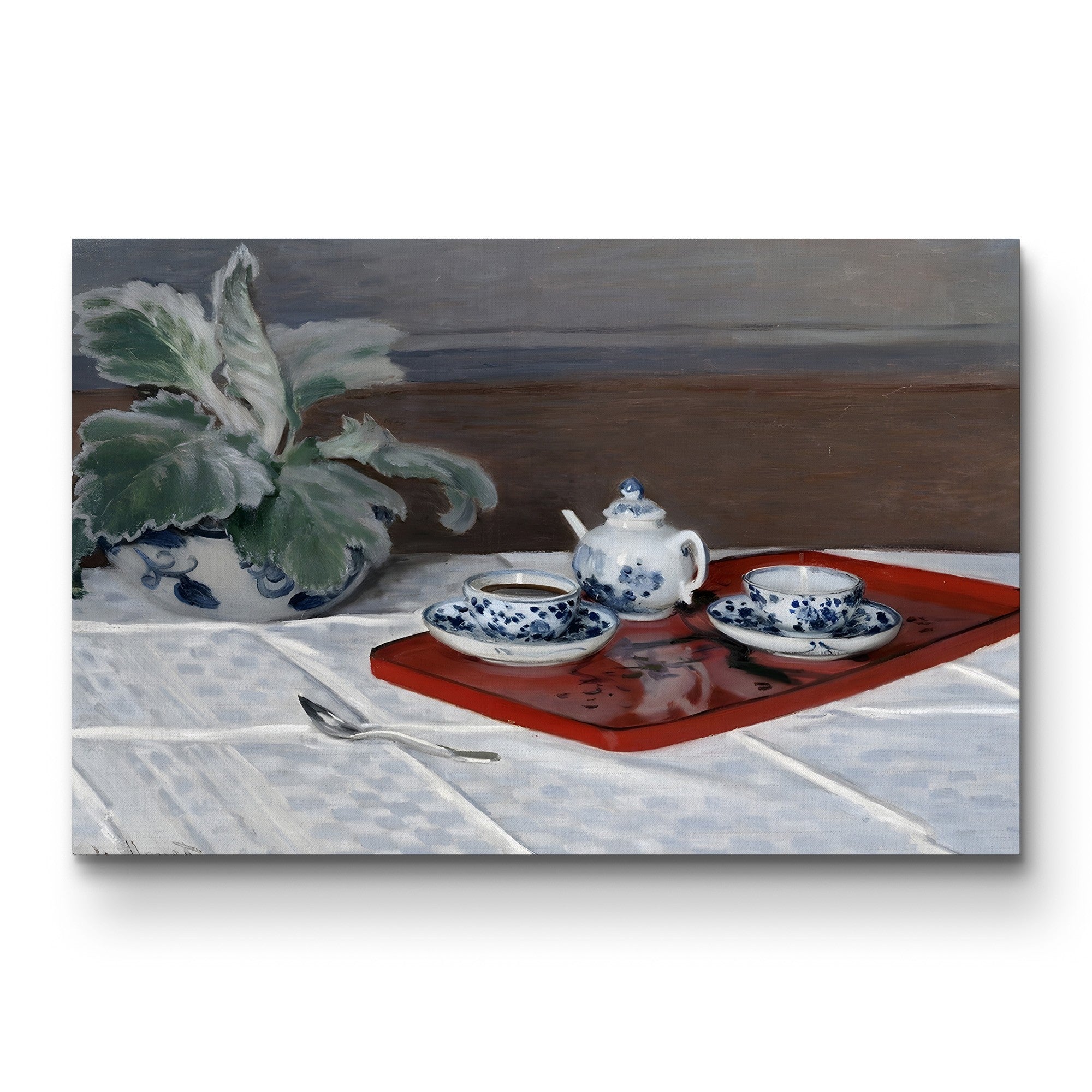 Still Life with Tea Service (Le Service à thé), 1872 by Claude Monet