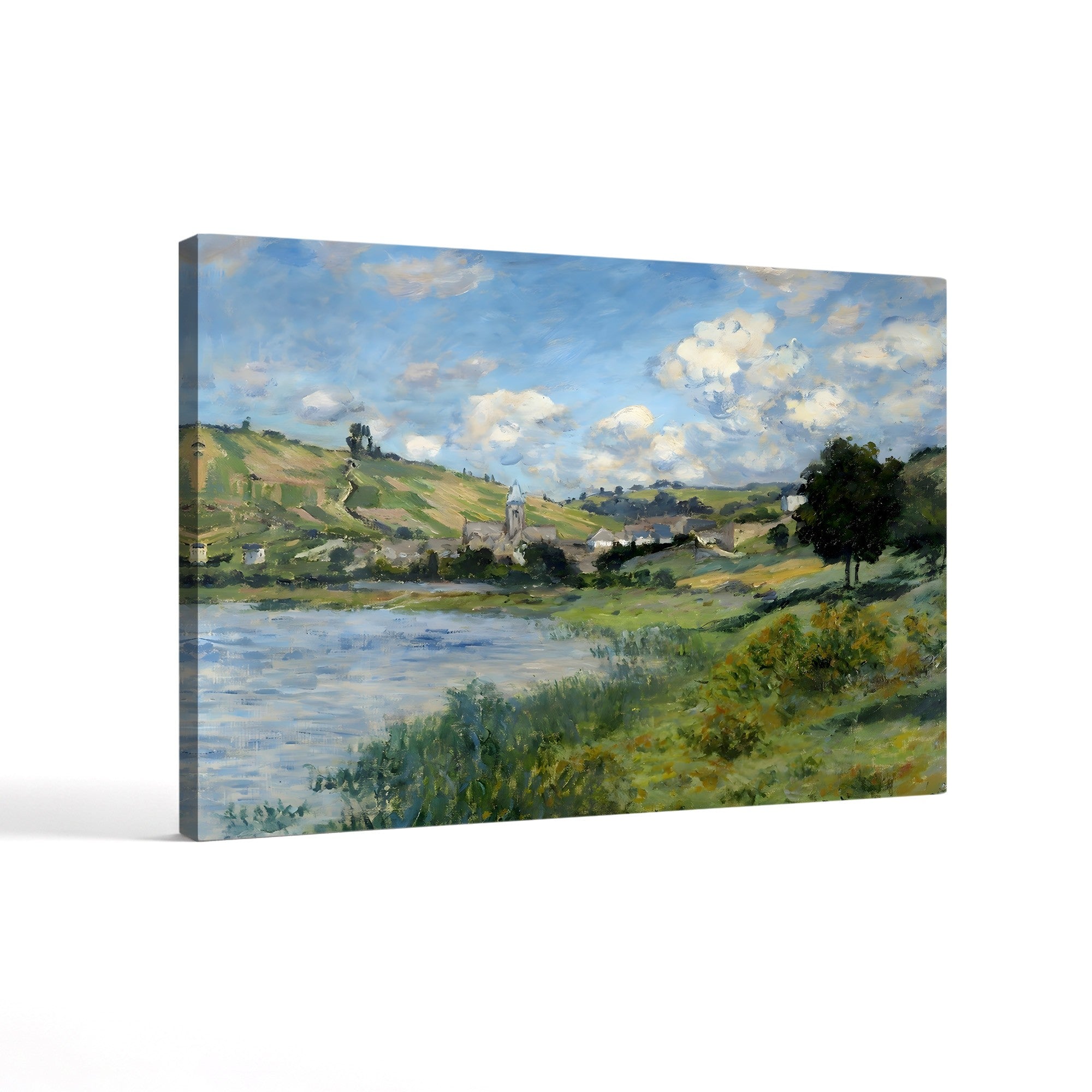 Landscape at Vétheuil (Paysage, Vétheuil), 1879 by Claude Monet
