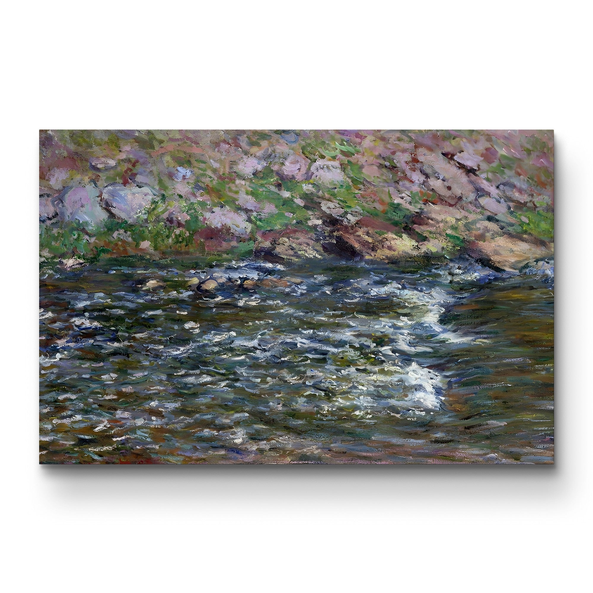 Rapids on the Petite Creuse at Fresselines (Torrent de la Petite Creuse à Fresselines), 1889 by Claude Monet