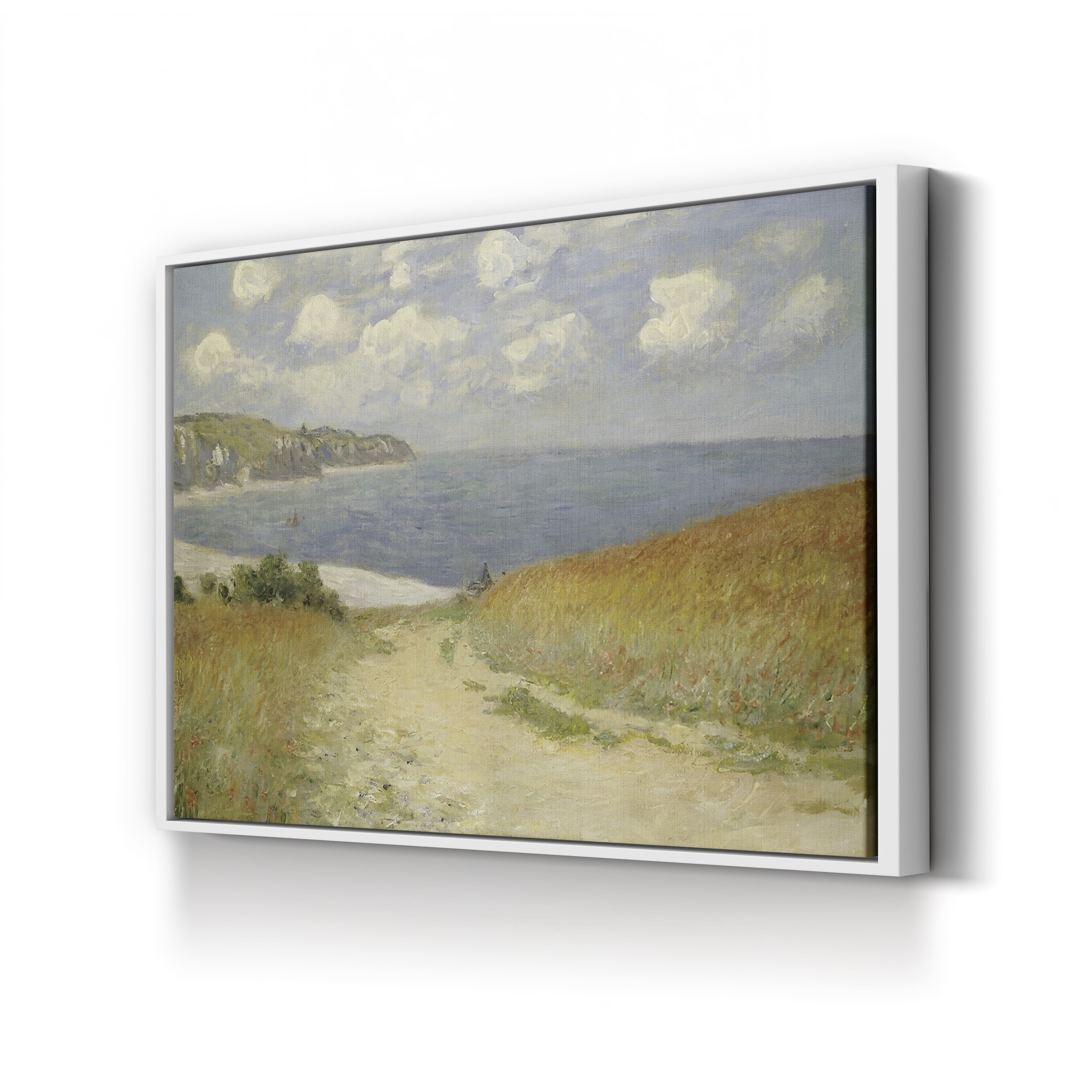 Path in the Wheat Fields at Pourville (Chemin dans les Blés à Pourville), 1882 by Claude Monet