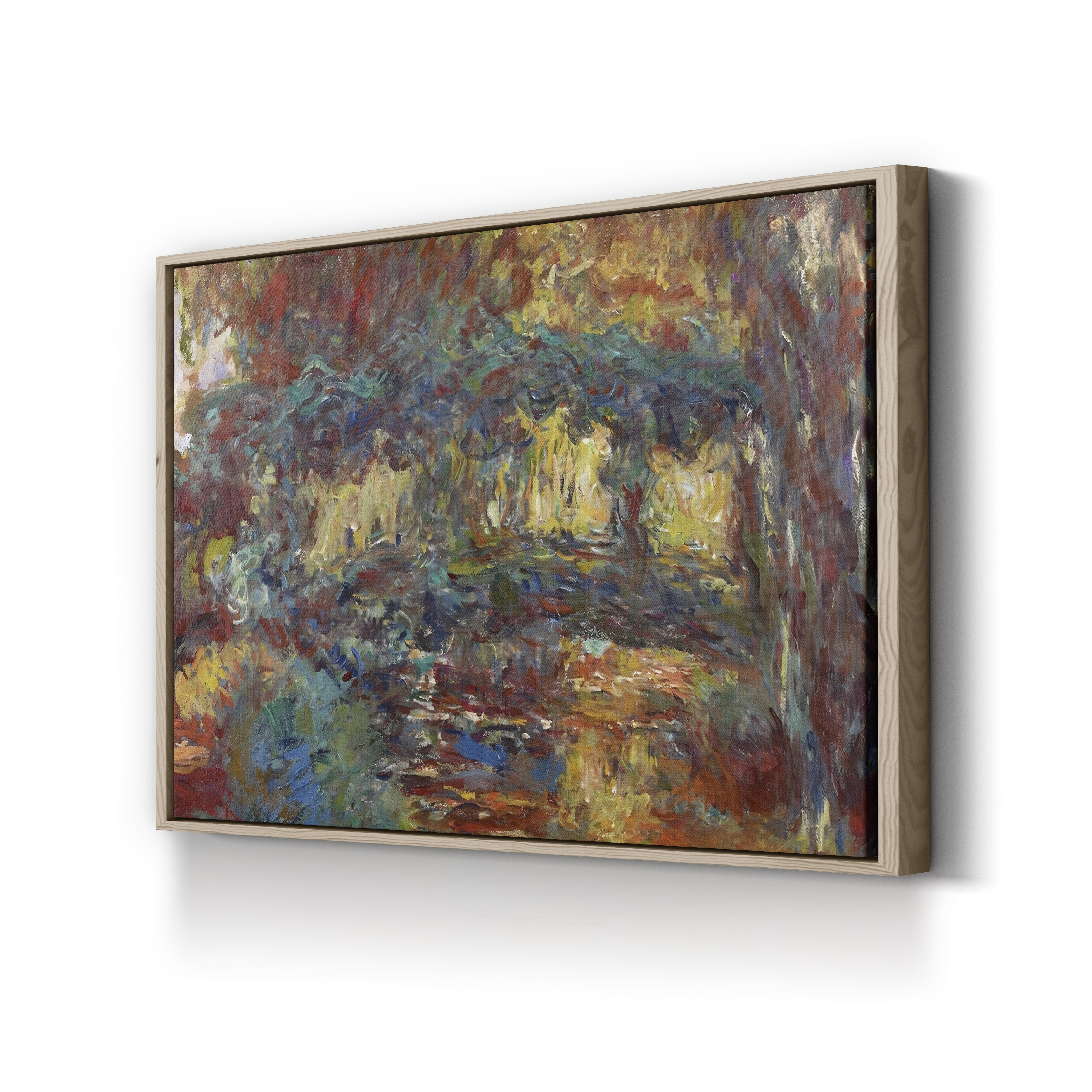 The Japanese Bridge (La Passerelle sur le Bassin aux Nymphéas), c.1923 by Claude Monet