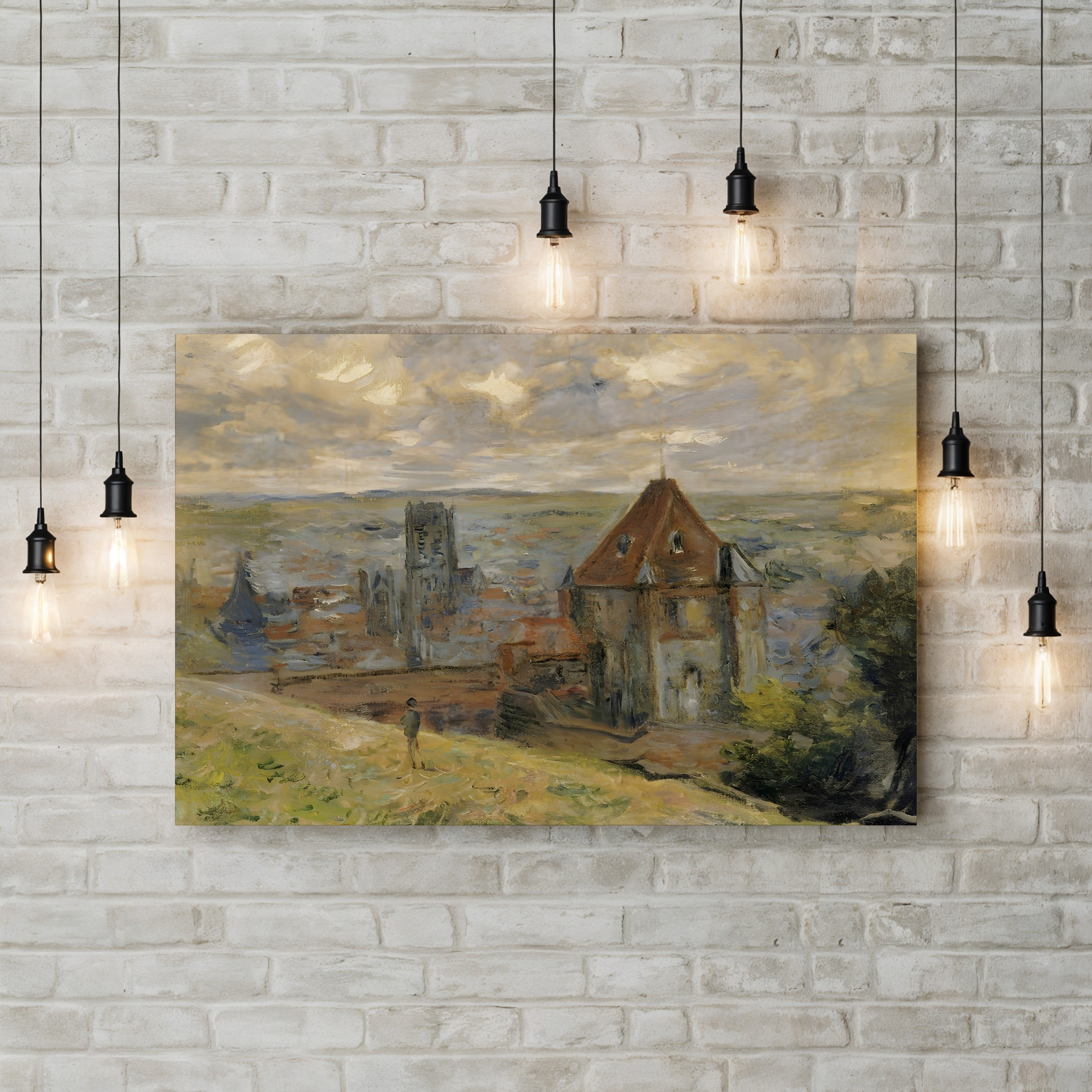 Dieppe, 1882 – Claude Monet Wall Art | Impressionist Normandy Coastal Canvas Print