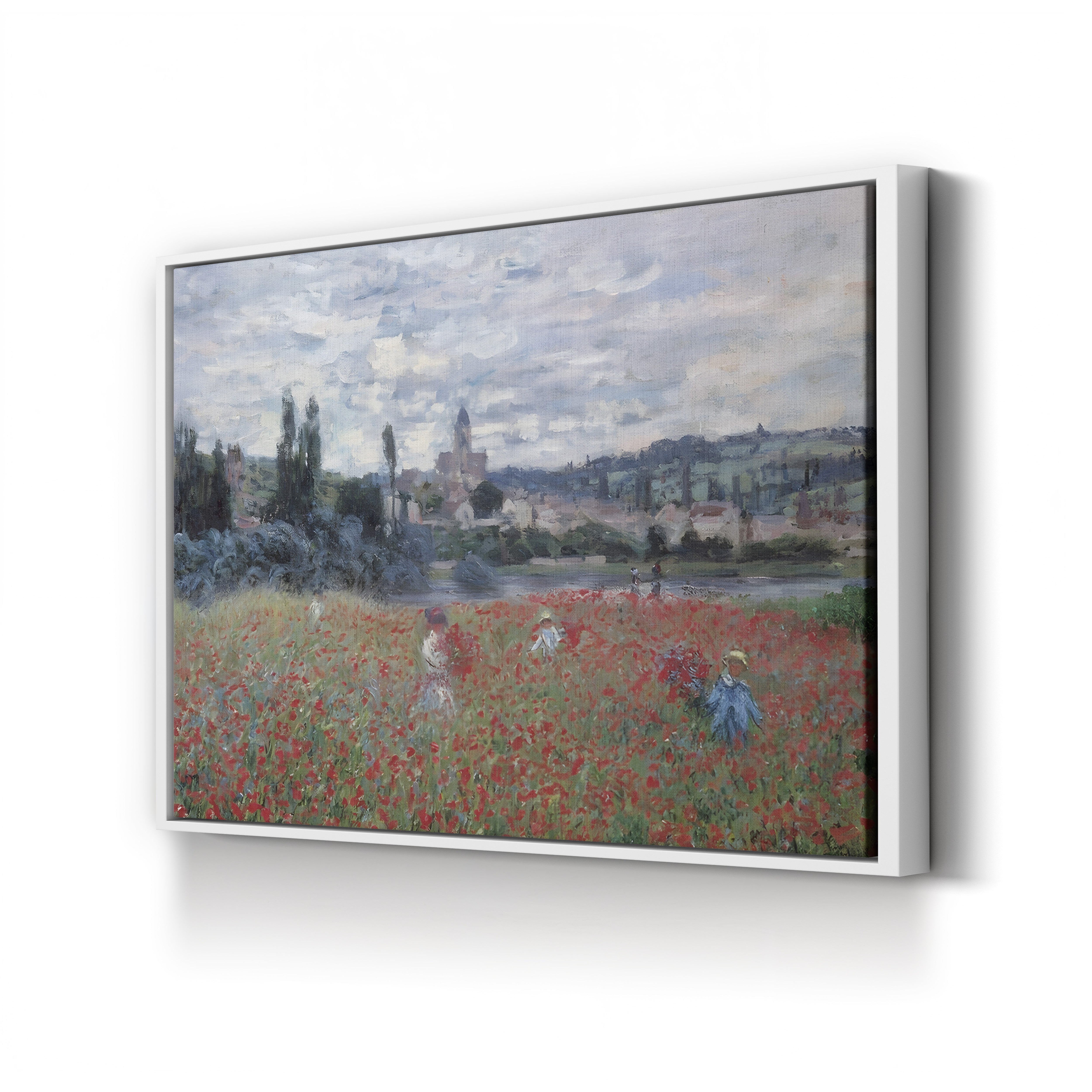 Poppy Field near Vétheuil (Champ de coquelicots près de Vétheuil), 1879 by Claude Monet