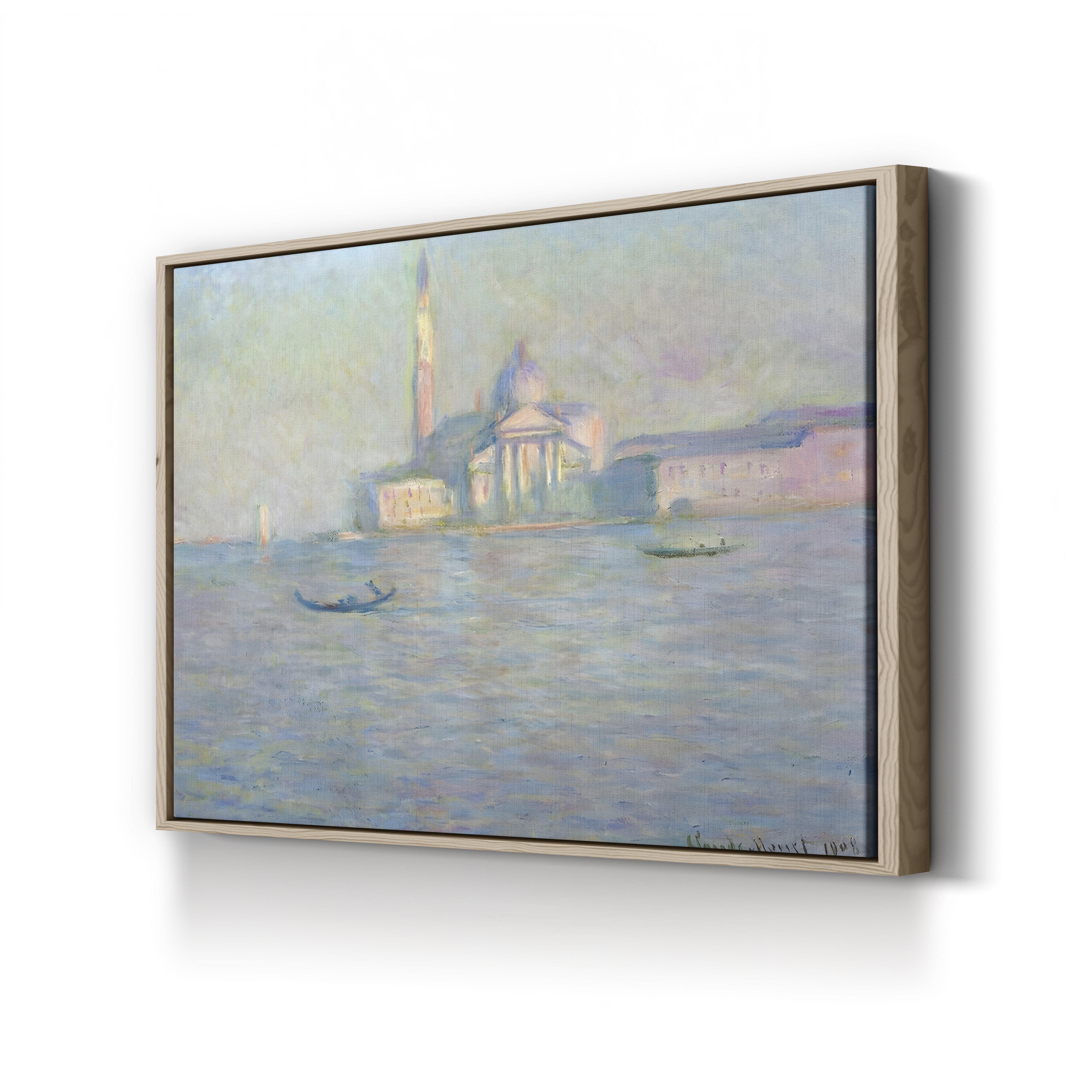 San Giorgio Maggiore (Saint-Georges majeur), 1908 by Claude Monet