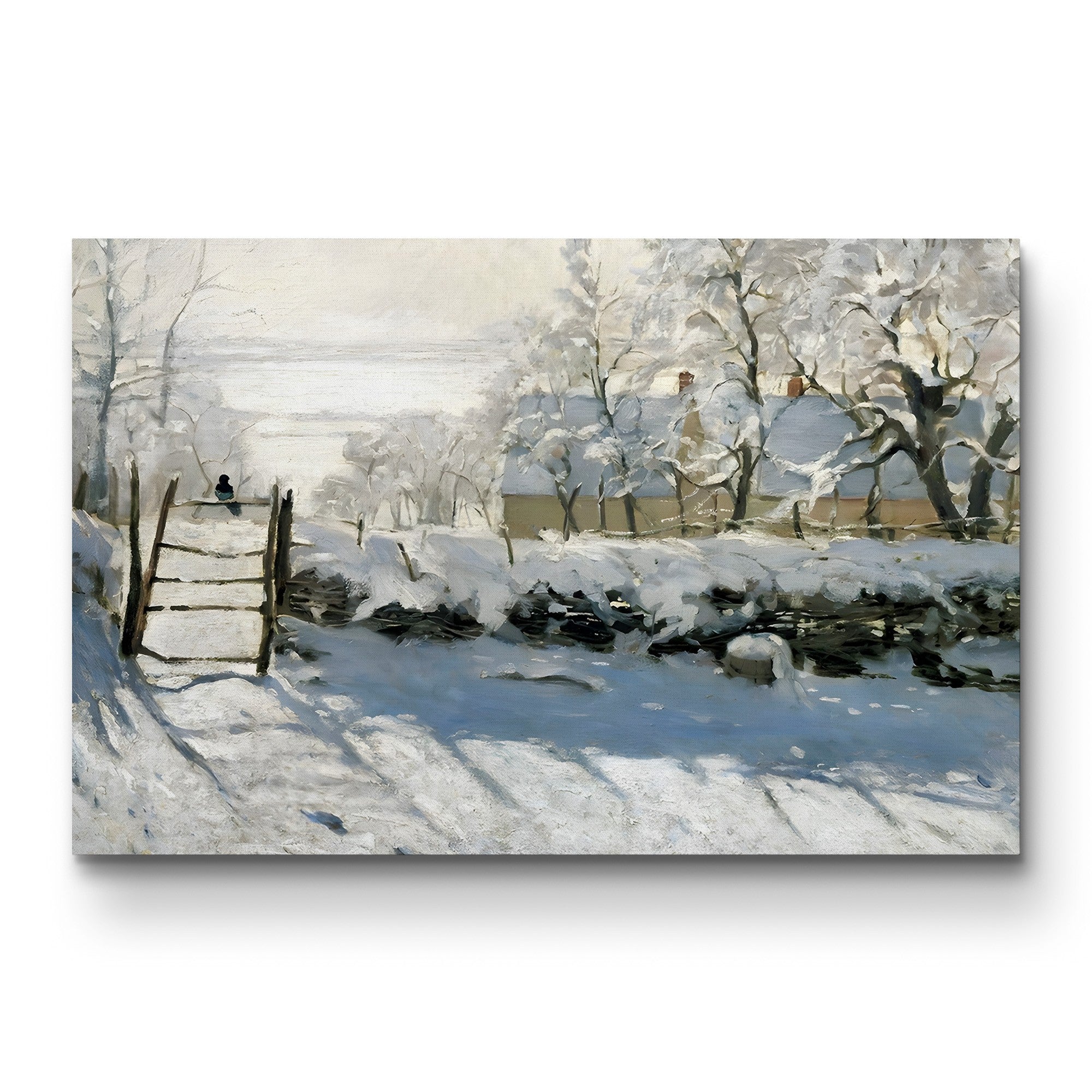 The Magpie (La Pie), 1868-1869 by Claude Monet