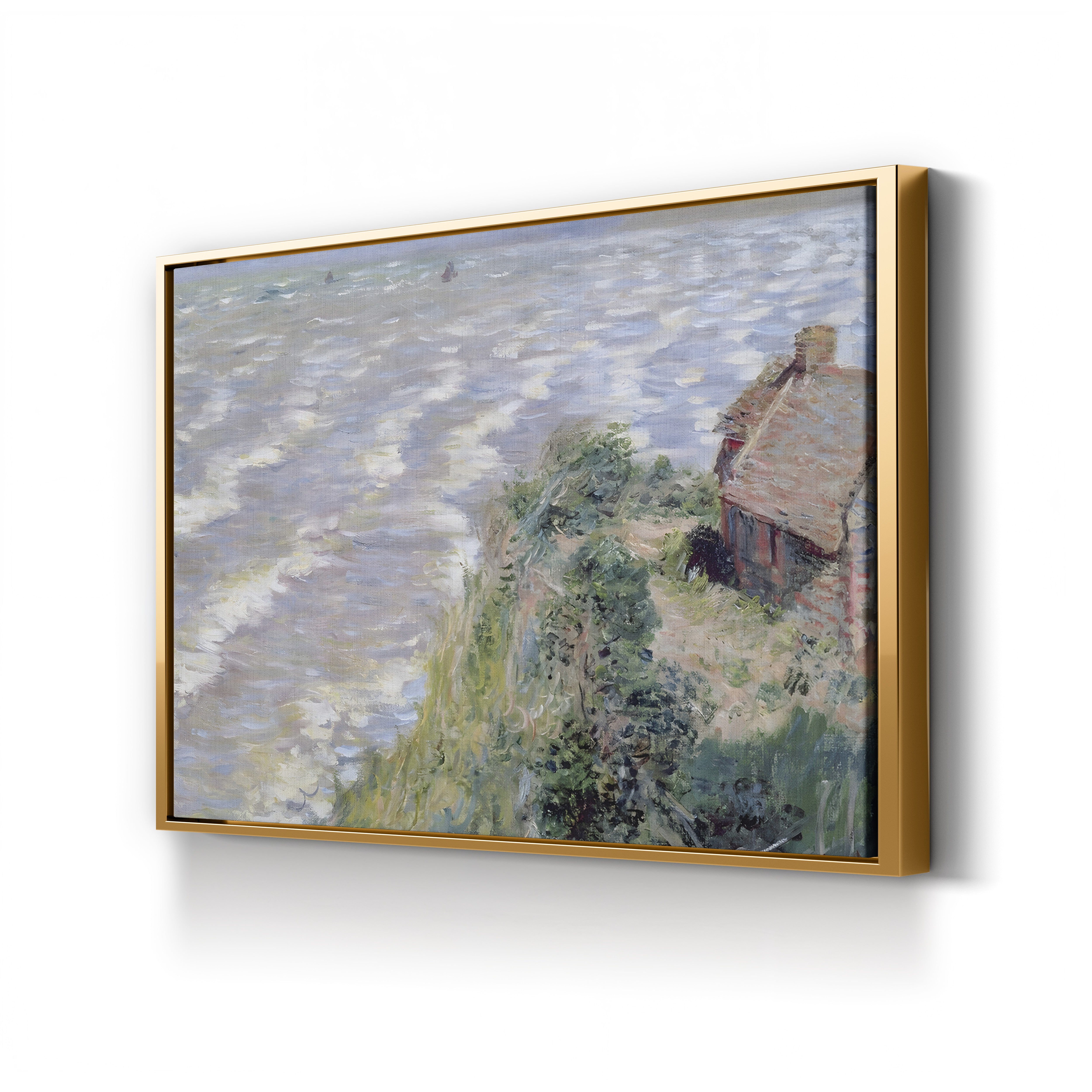 Rising Tide at Pourville (Marée montante à Pourville), 1882 by Claude Monet