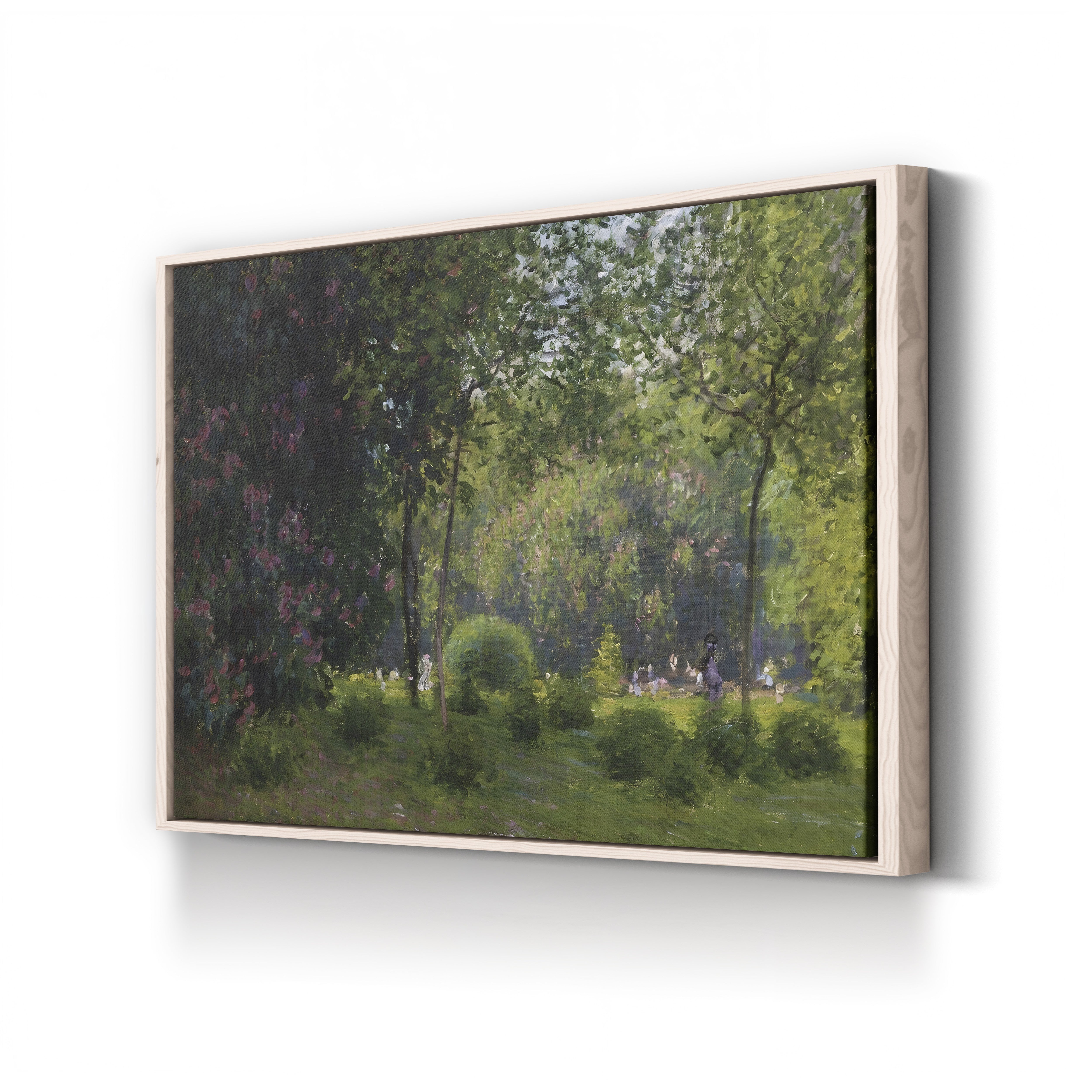 Le Parc Monceau (Le Parc Monceau), 1878 by Claude Monet