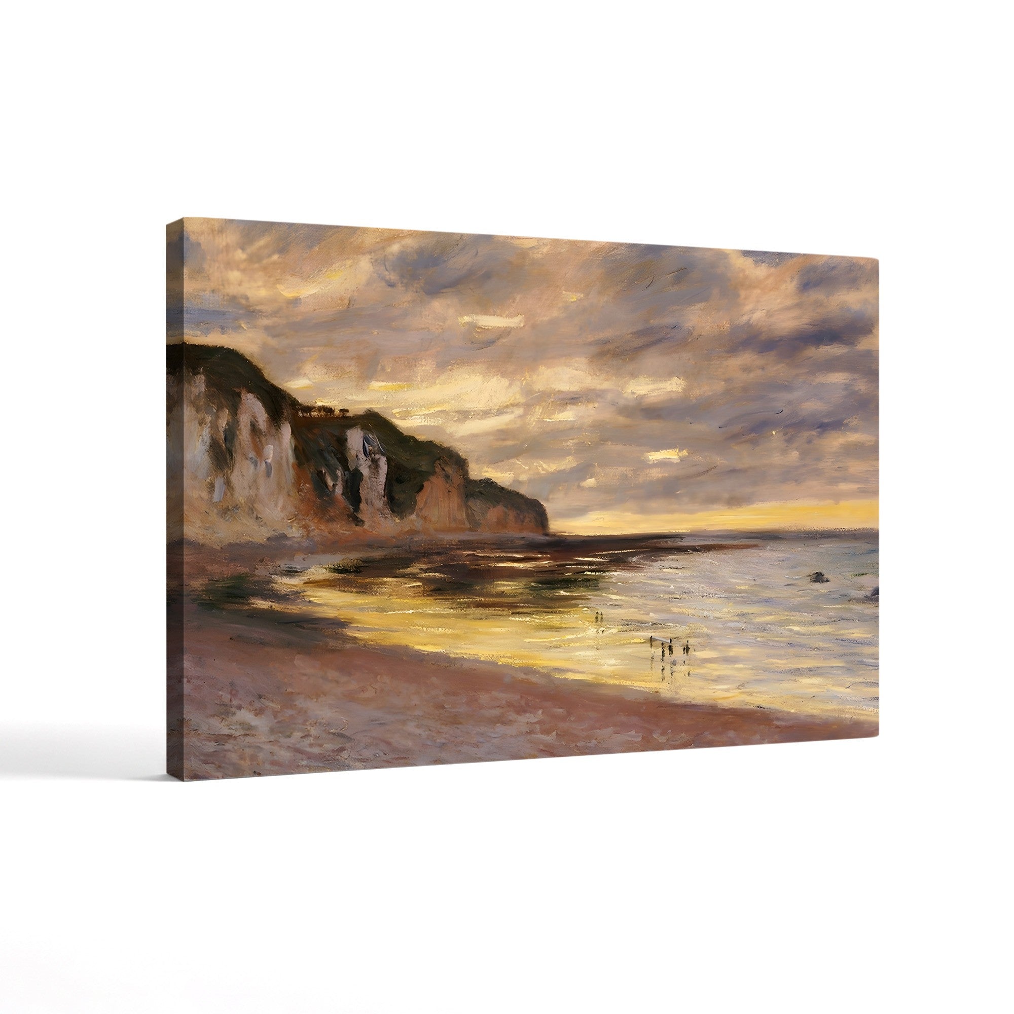 Pointe de l’Ailly at Low Tide (Pointe de l’Ailly, marée basse), 1882 by Claude Monet