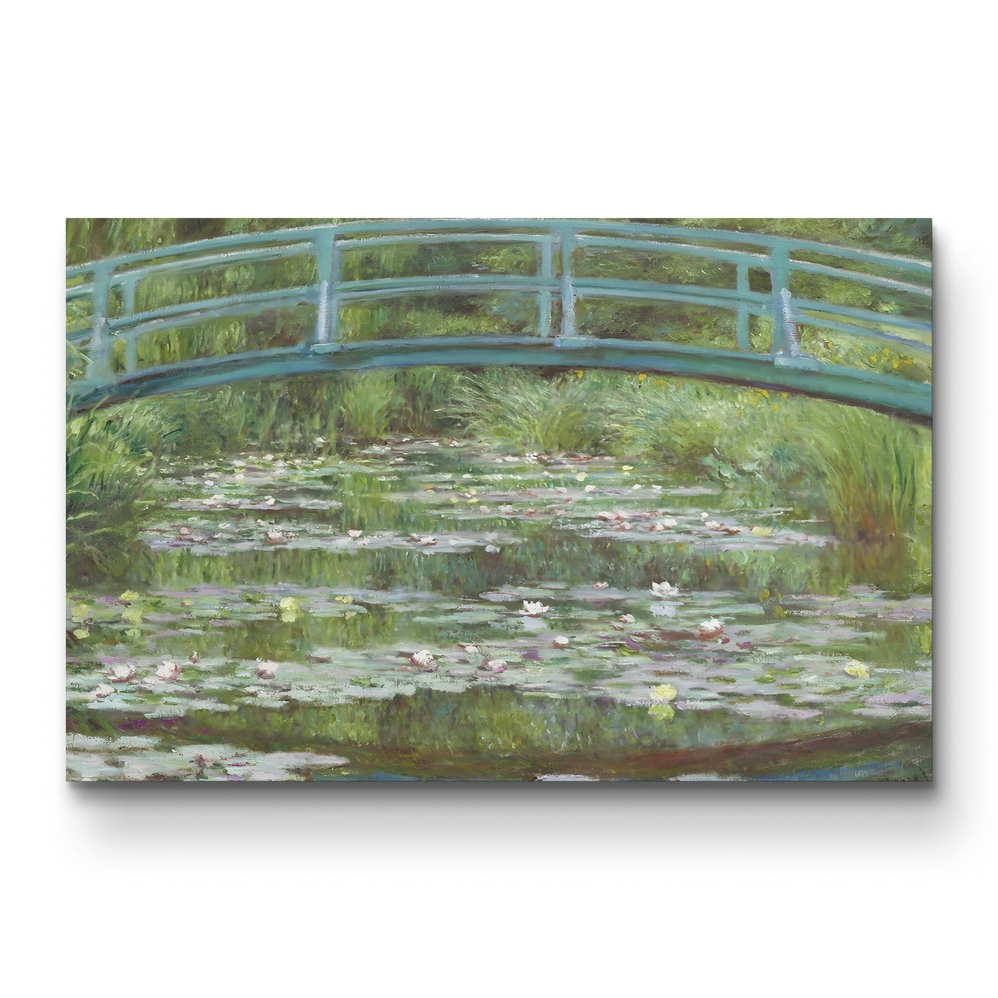 The Japanese Footbridge (Le Pont japonais), 1899 by Claude Monet