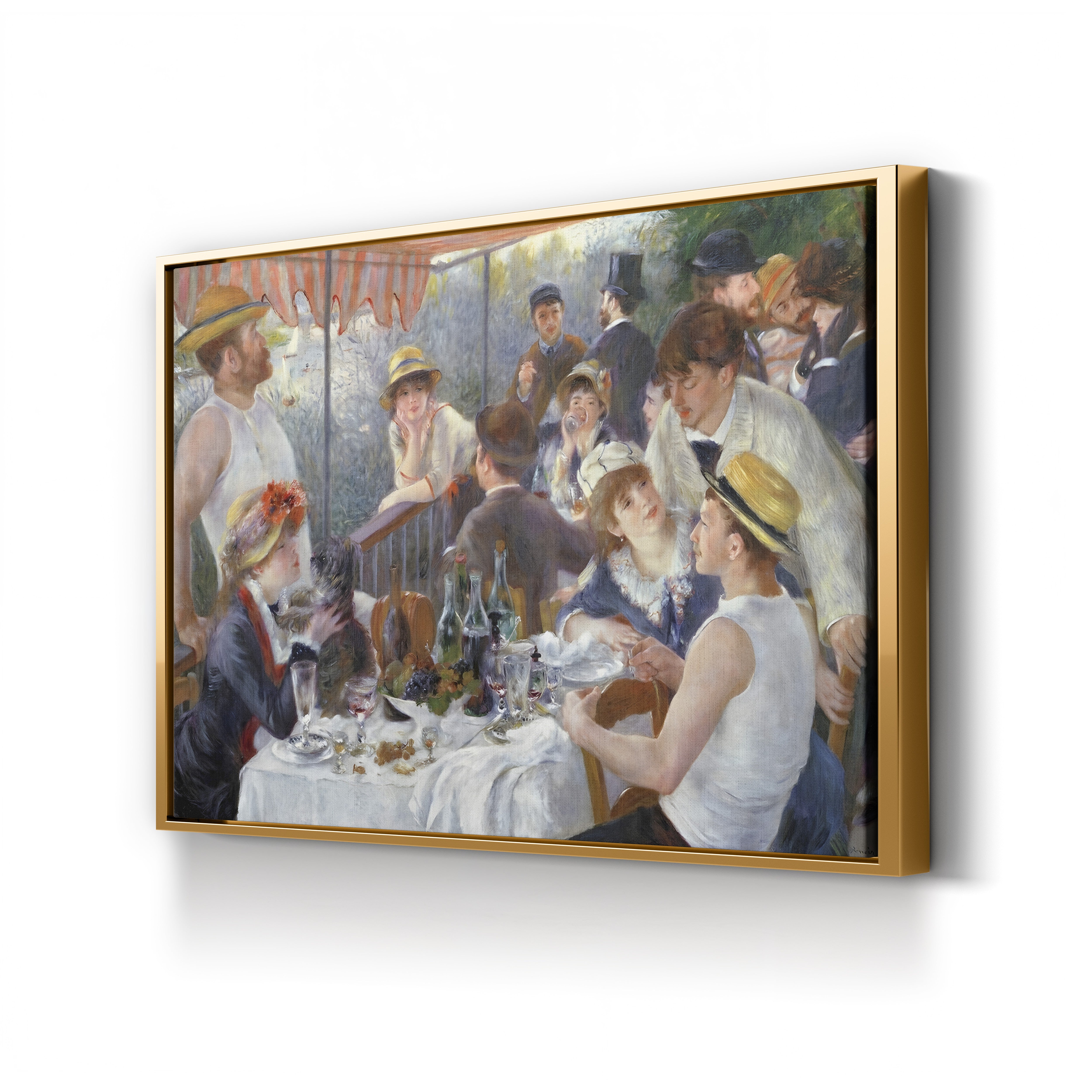 Luncheon of the Boating Party, 1881 – Pierre-Auguste Renoir Wall Art | Impressionist Masterpiece Canvas Print