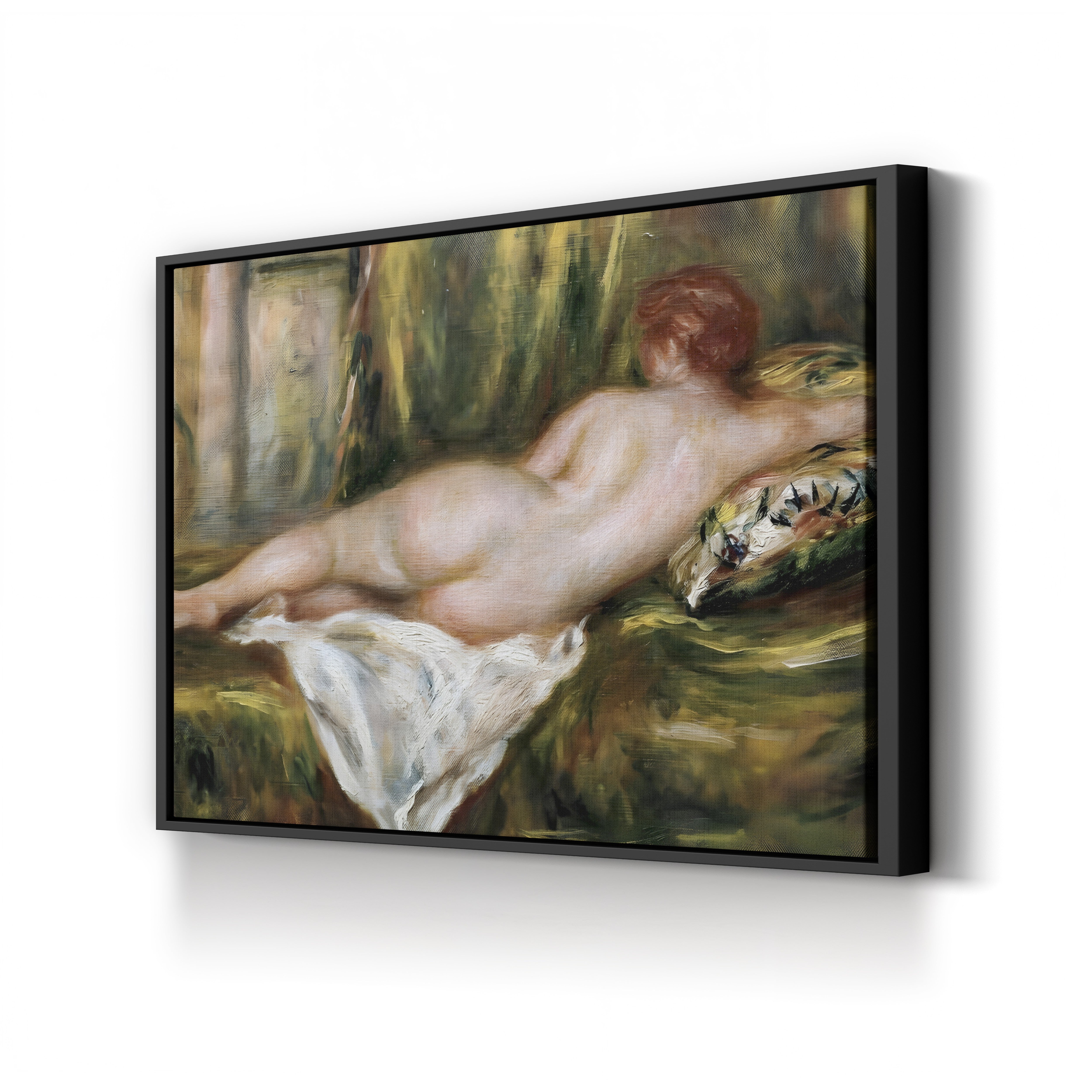 Reclining Nude After the Bath, c.1909 – Renoir Wall Art | Impressionist
