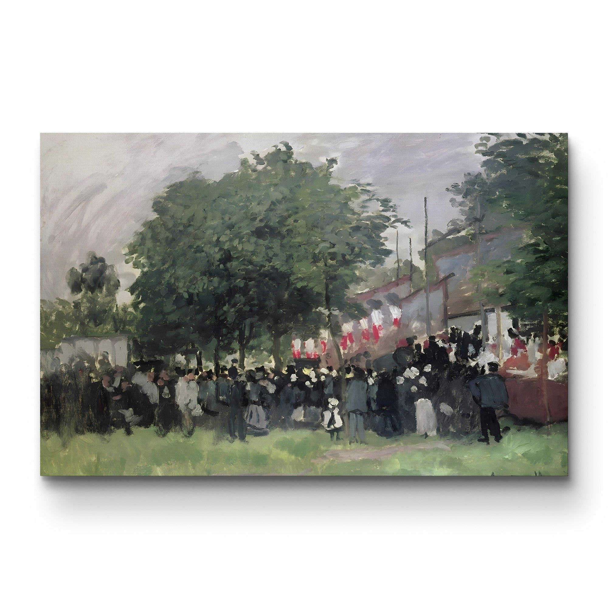 Festival at Argenteuil (La Fête d’Argenteuil), 1872 by Claude Monet