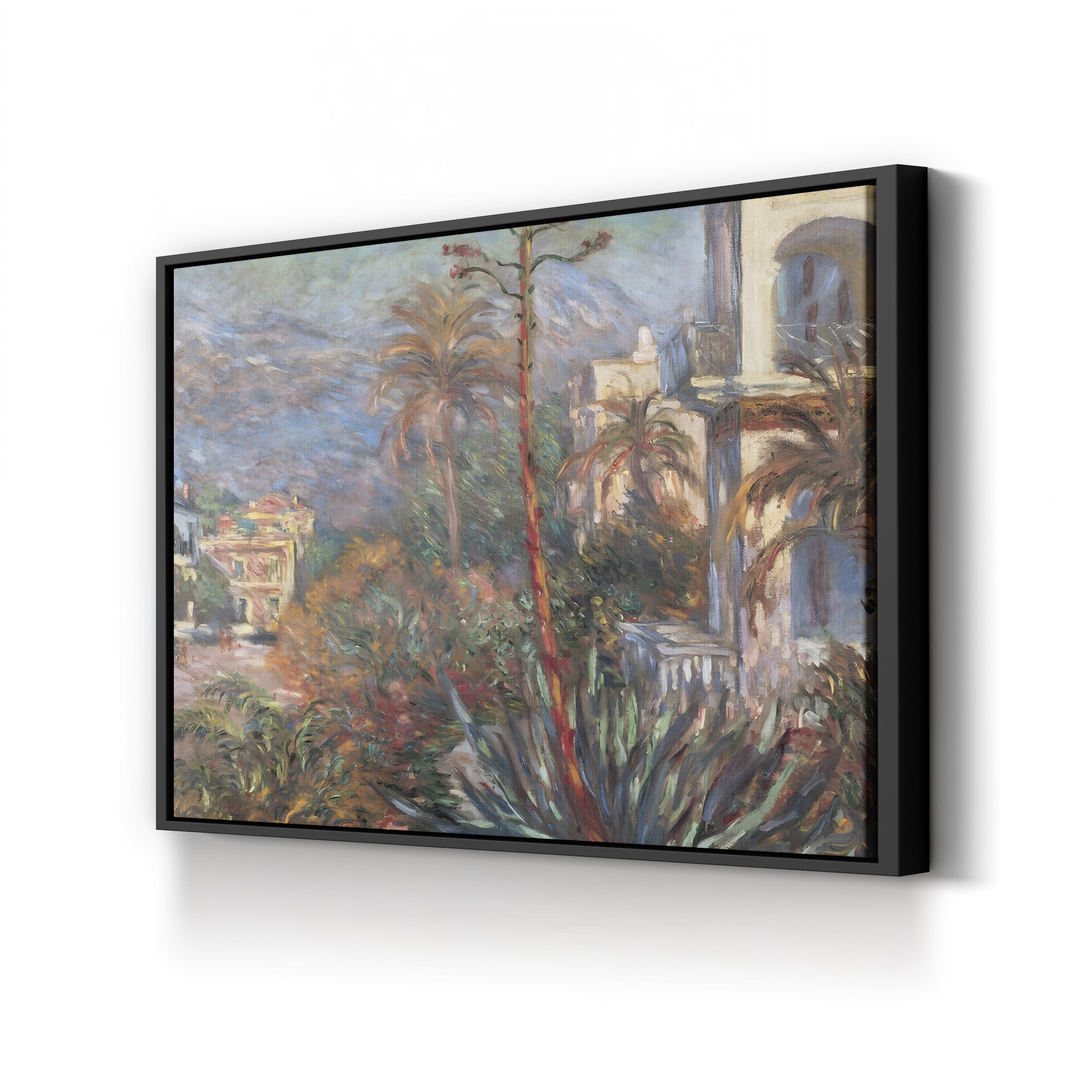 Villas at Bordighera (Les Villas à Bordighera), 1884 by Claude Monet