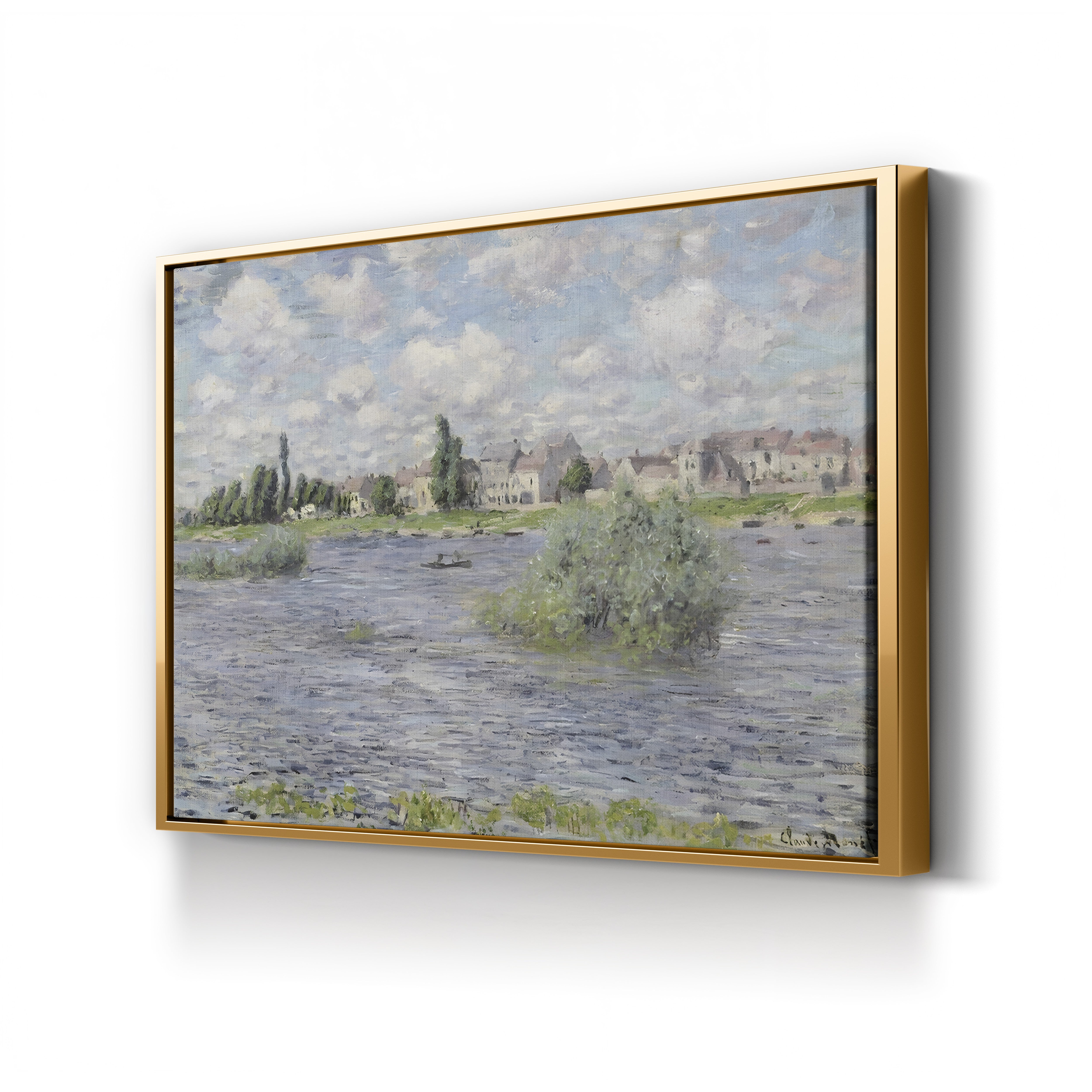 The Seine at Lavacourt (La Seine à Lavacourt) by Claude Monet