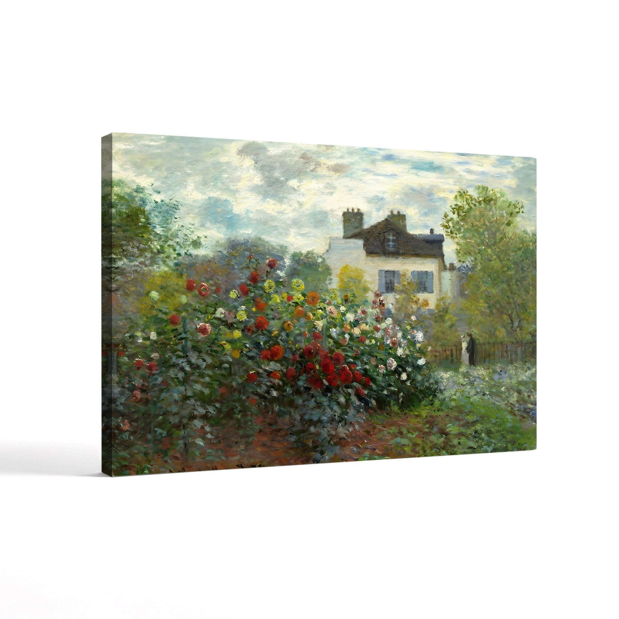 The Artist’s Garden in Argenteuil (A Corner of the Garden with Dahlias), 1873 by Claude Monet