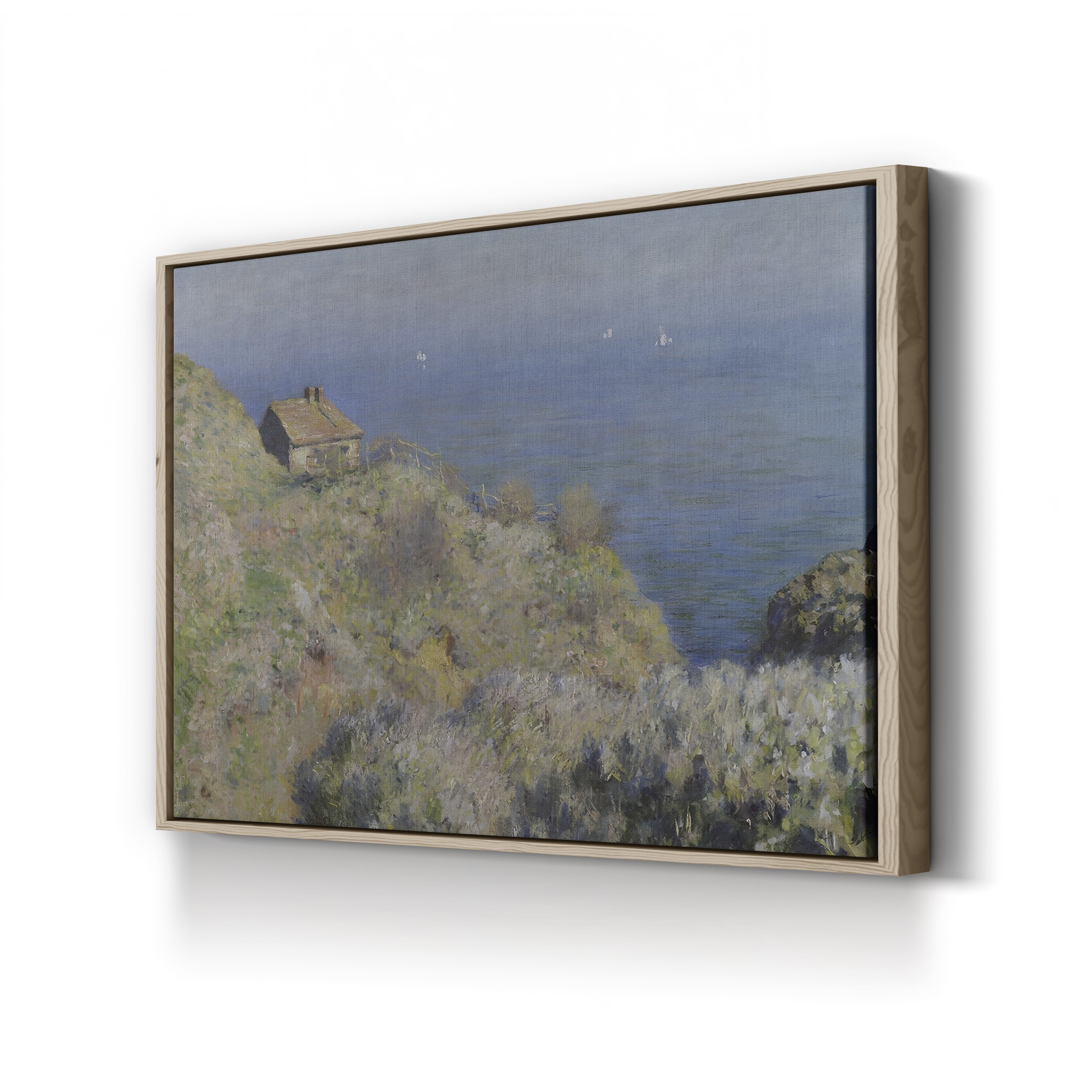 The Fisherman’s House at Varengeville (La Maison du pêcheur à Varengeville), 1882 by Claude Monet