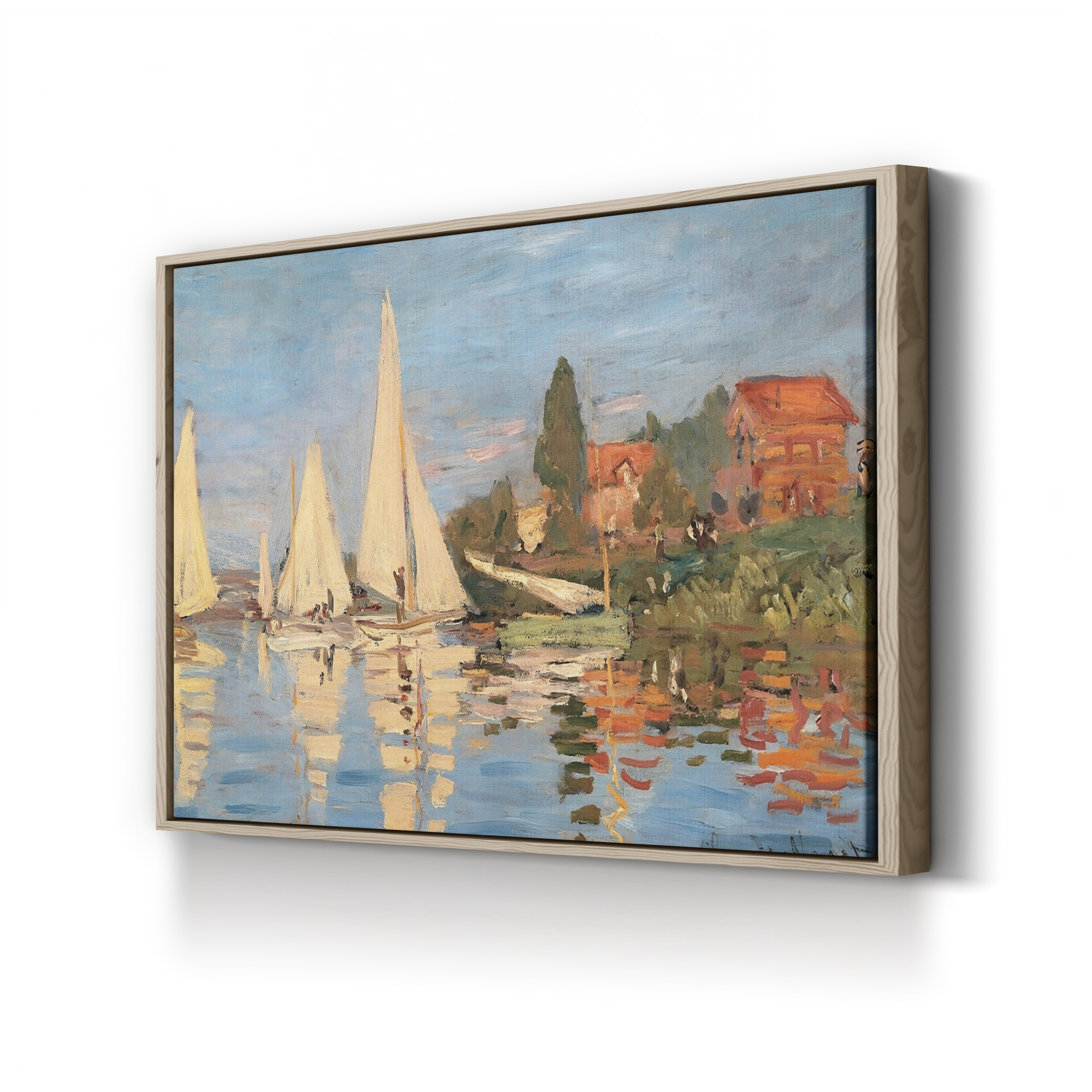 Regatta at Argenteuil (Régates à Argenteuil), 1872 by Claude Monet