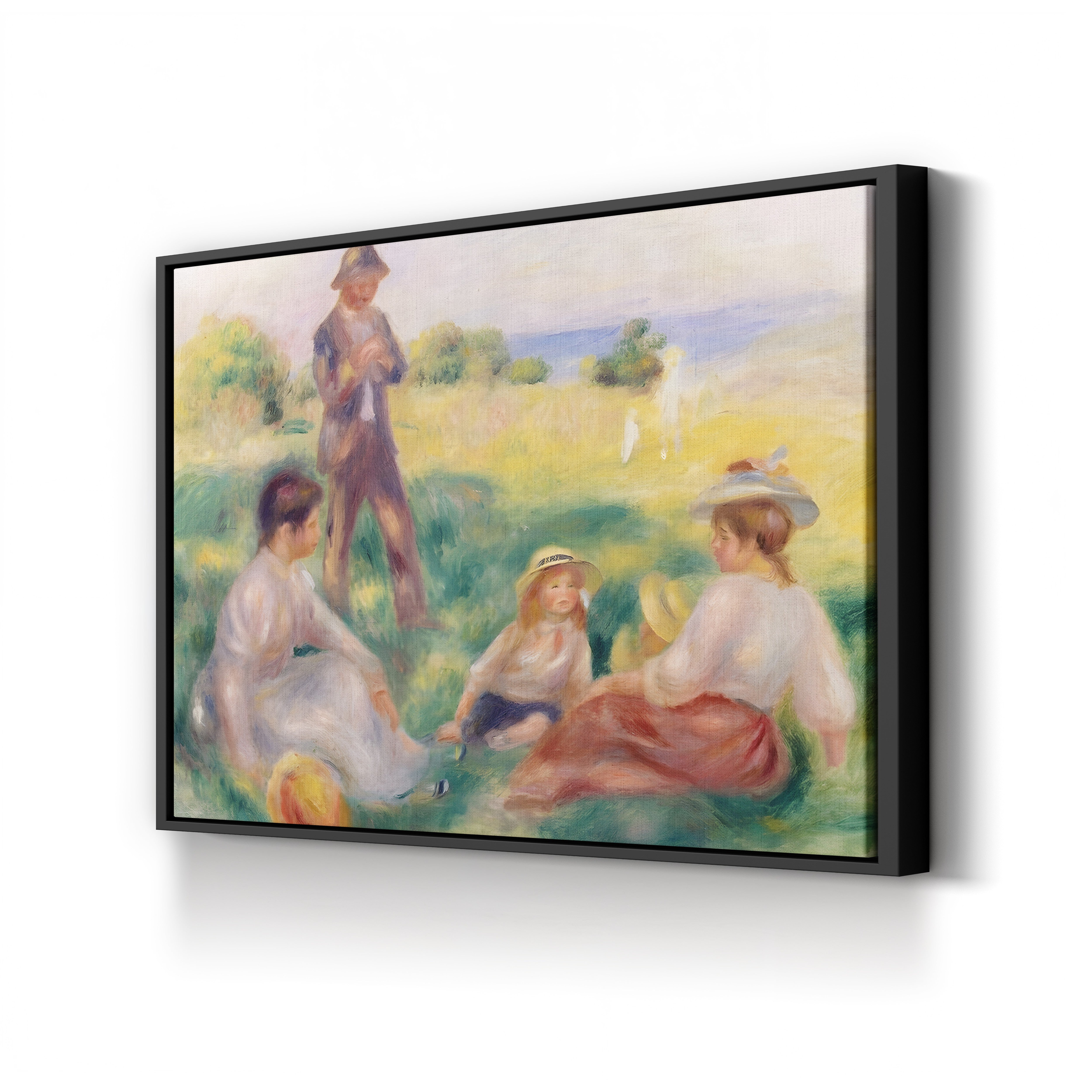 Party in the Country at Berneval, 1898 – Renoir Wall Art | Impressionist
