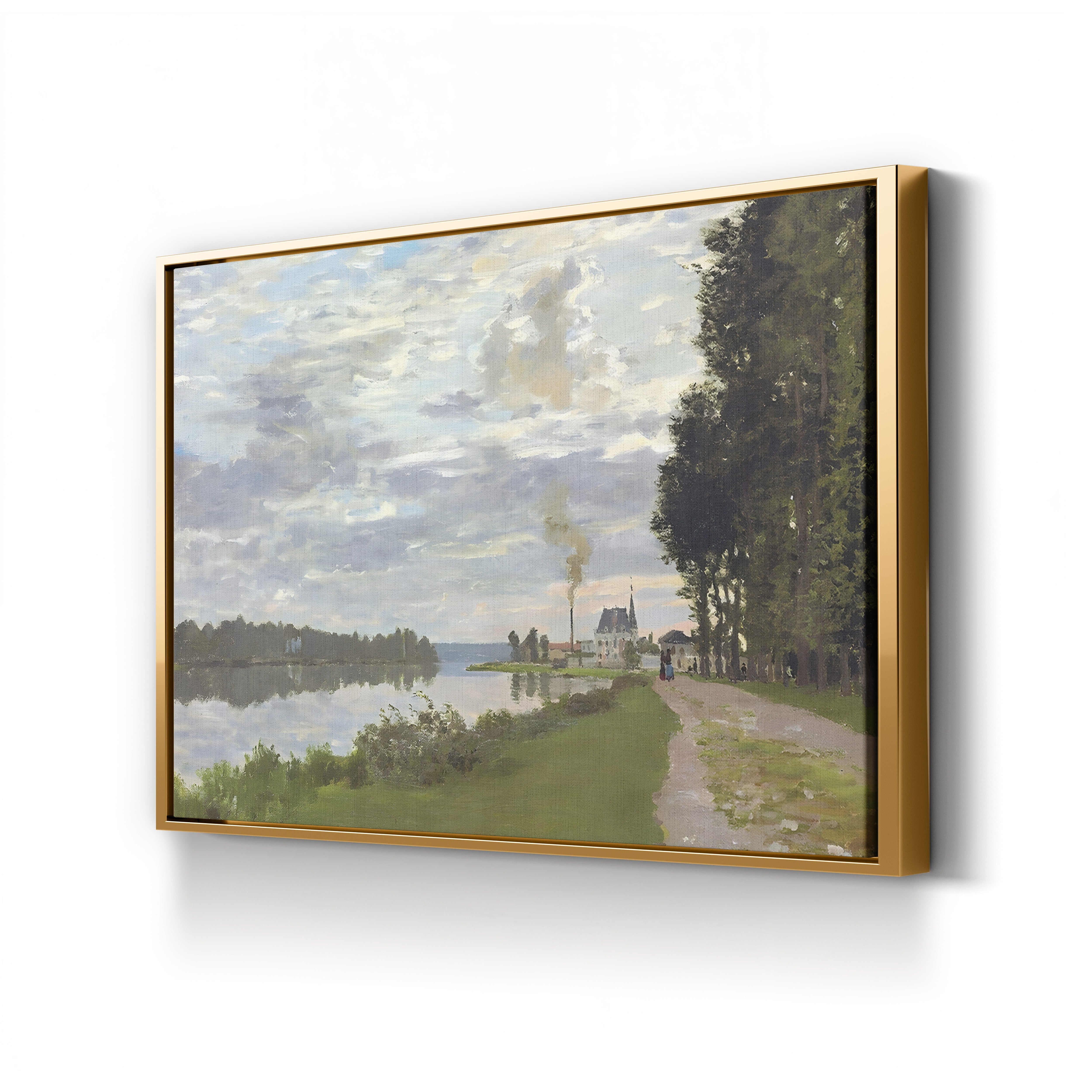 The Promenade at Argenteuil (La Promenade d’Argenteuil), 1872 by Claude Monet