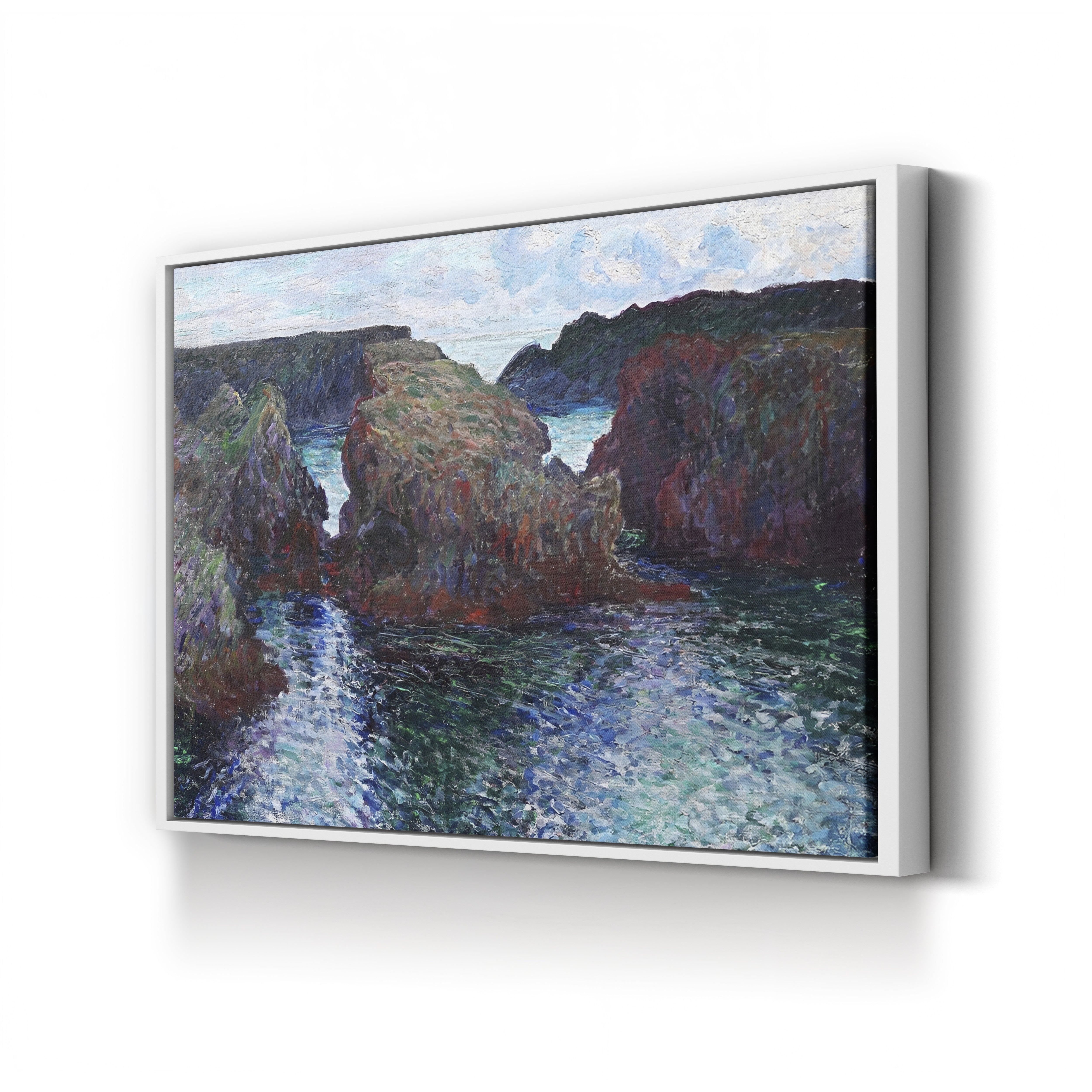 Rocks at Port-Goulphar, Belle-Île (Rochers à Port-Goulphar, Belle-Île), 1886 by Claude Monet