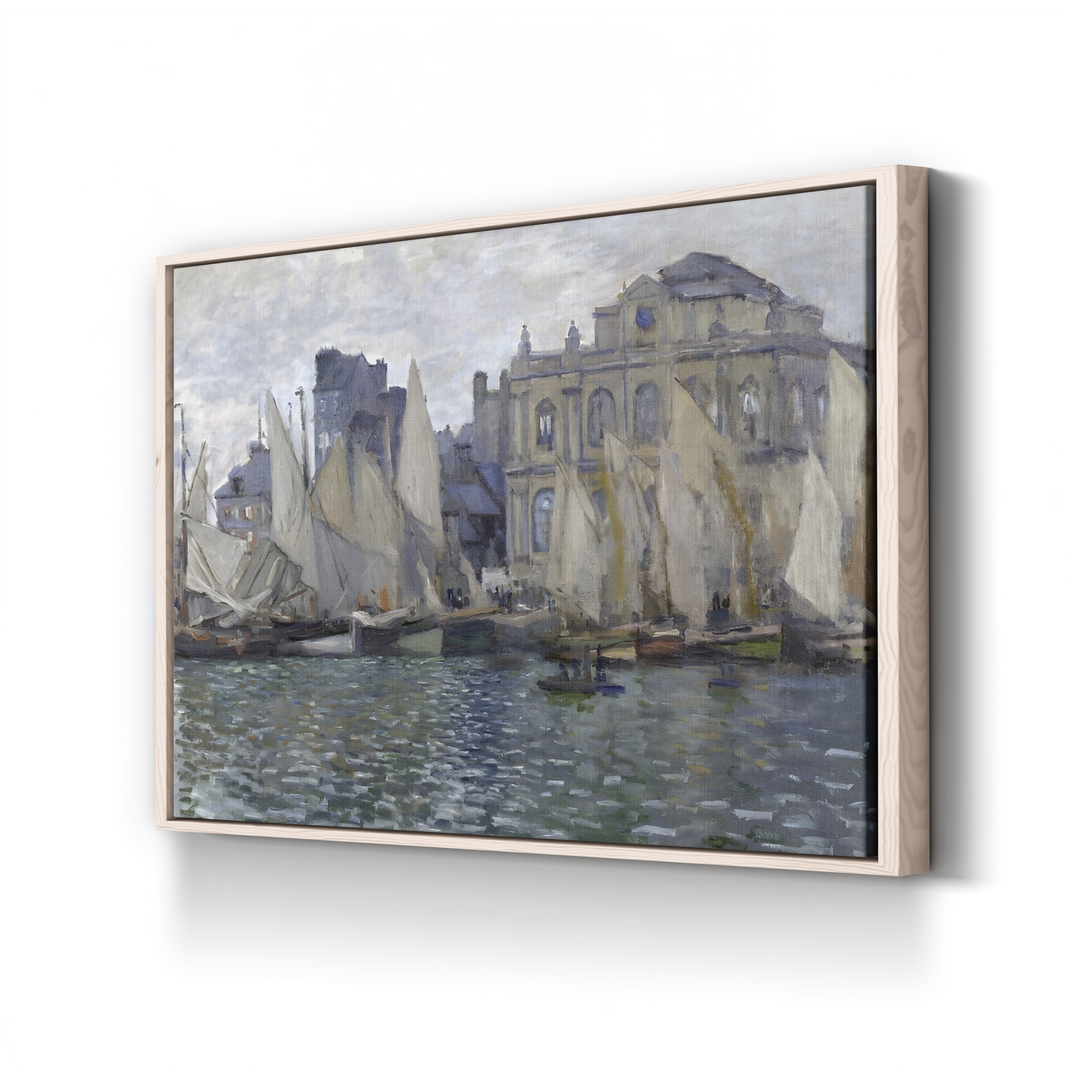 The Museum at Le Havre (Le Musée du Havre), 1873 by Claude Monet