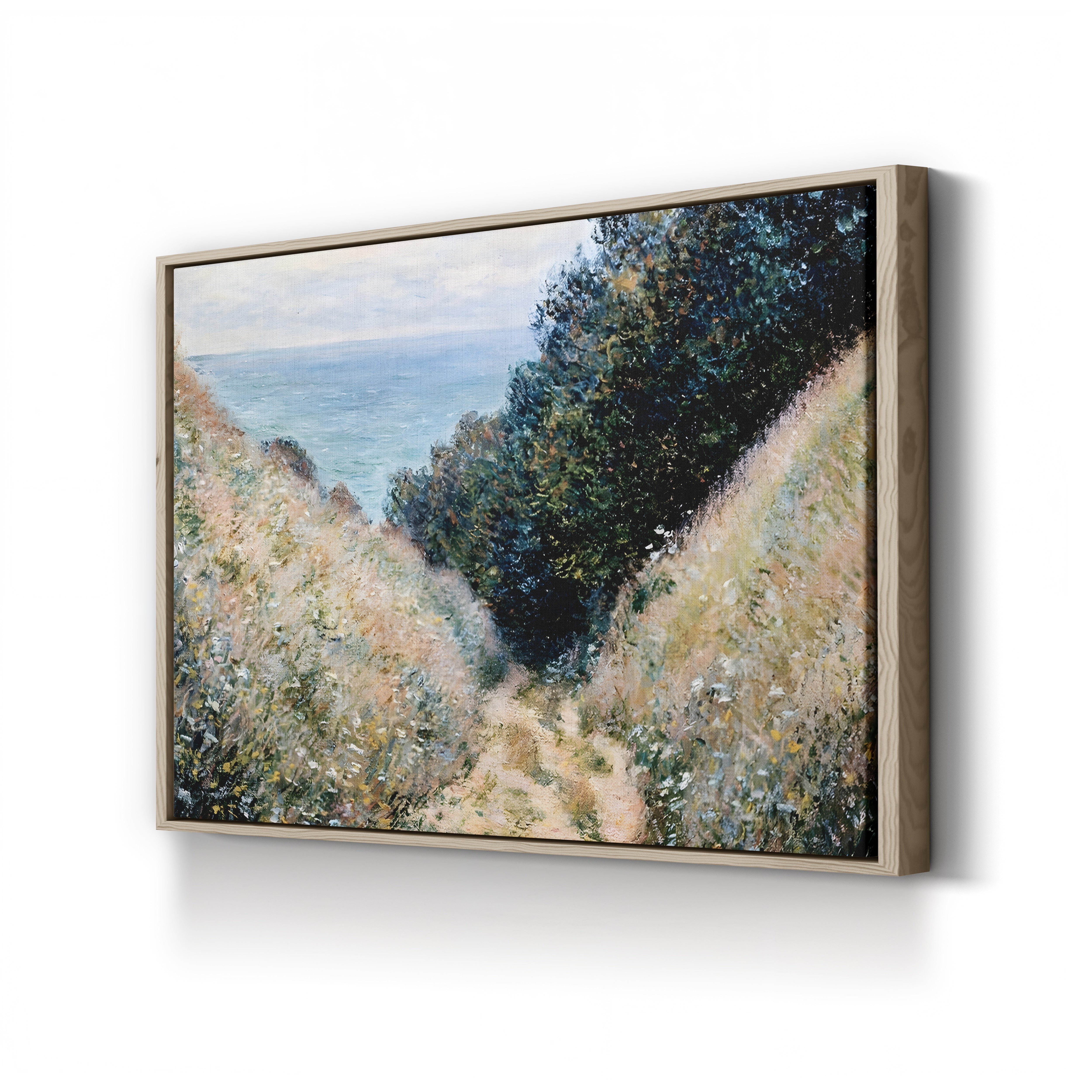 Road at La Cavée, Pourville (Chemin de la Cavée, Pourville), 1882 by Claude Monet