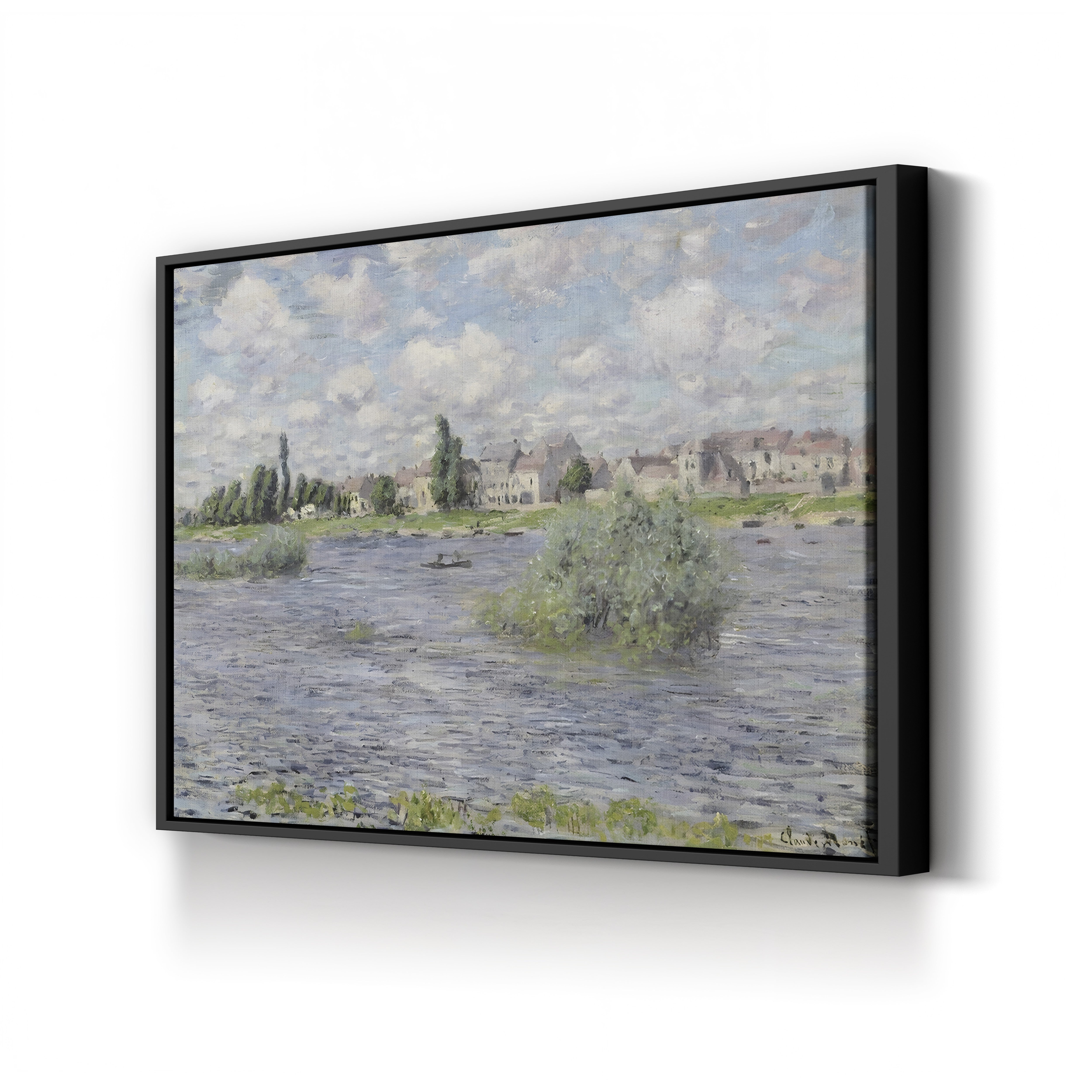 The Seine at Lavacourt (La Seine à Lavacourt) by Claude Monet