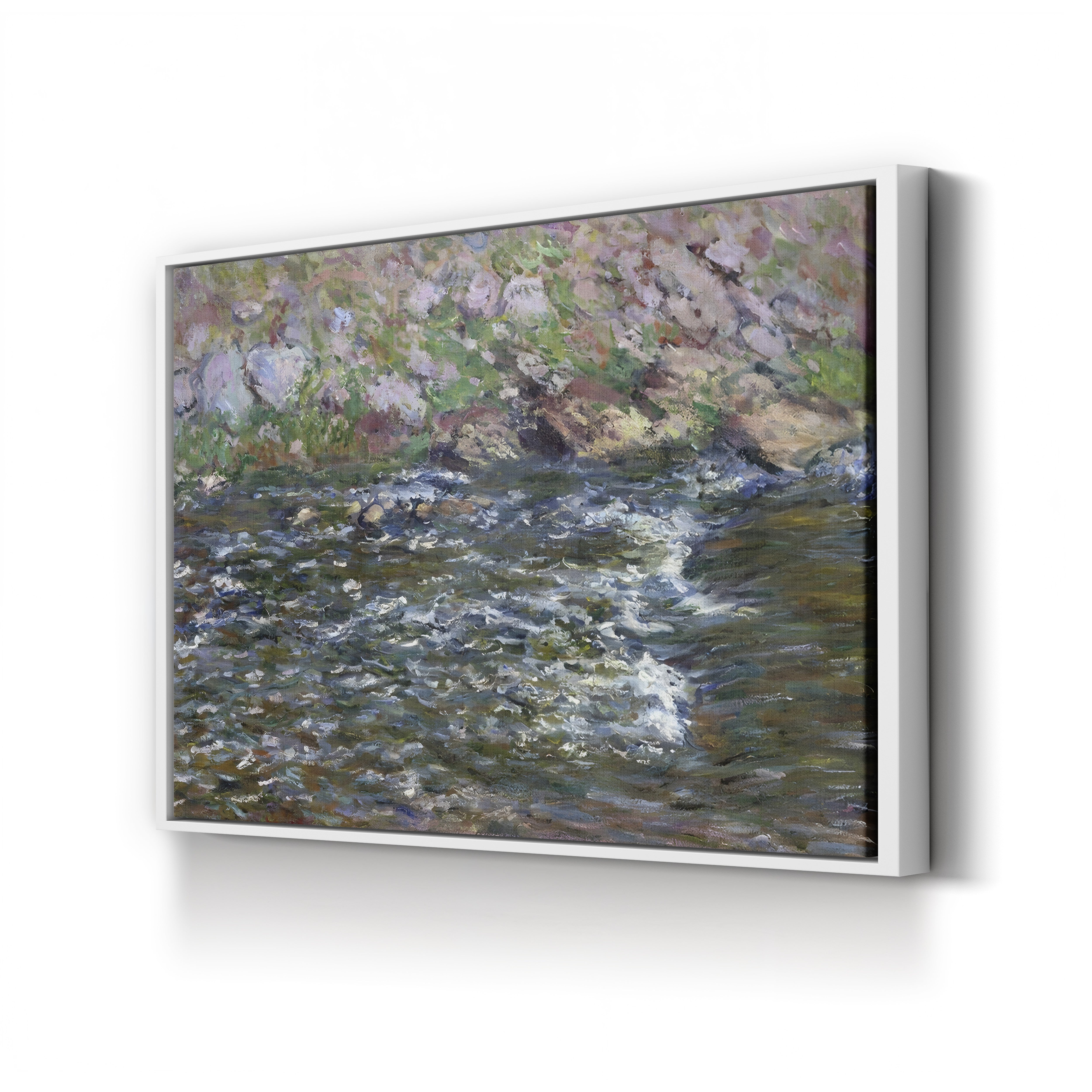 Rapids on the Petite Creuse at Fresselines (Torrent de la Petite Creuse à Fresselines), 1889 by Claude Monet