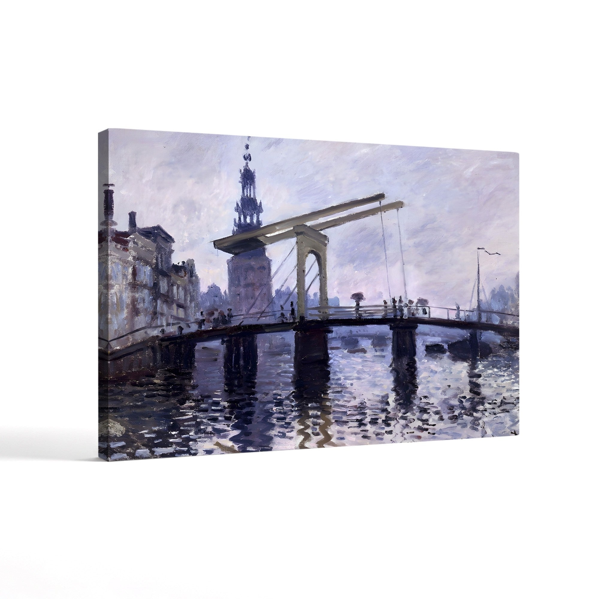 The Bridge, Amsterdam (Le Pont, Amsterdam), 1874 by Claude Monet