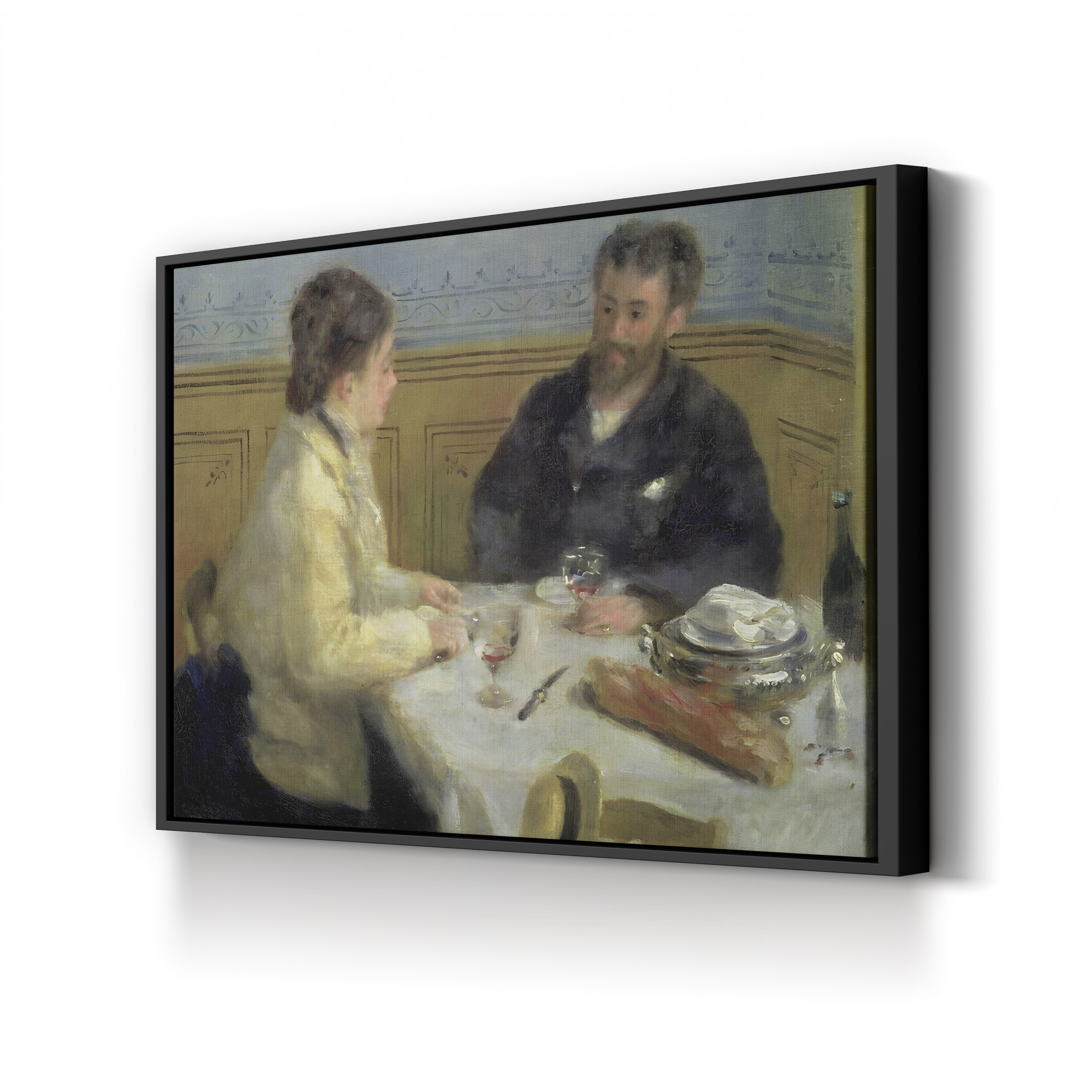 The Luncheon, 1879 – Pierre-Auguste Renoir Wall Art | Impressionist Figural Canvas Print