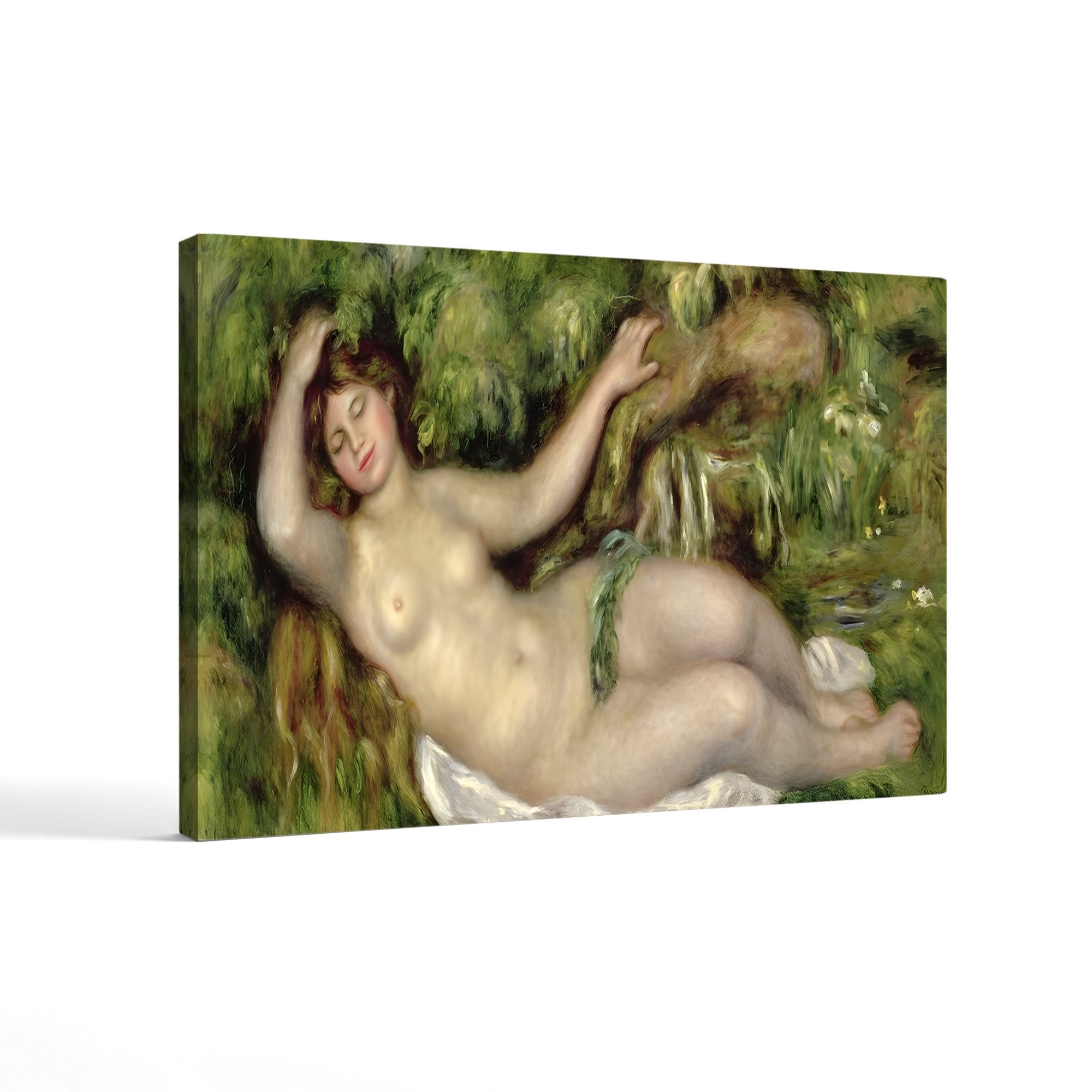 Reclining Nude, 1910 – Renoir Wall Art | Impressionist Nude Canvas Print