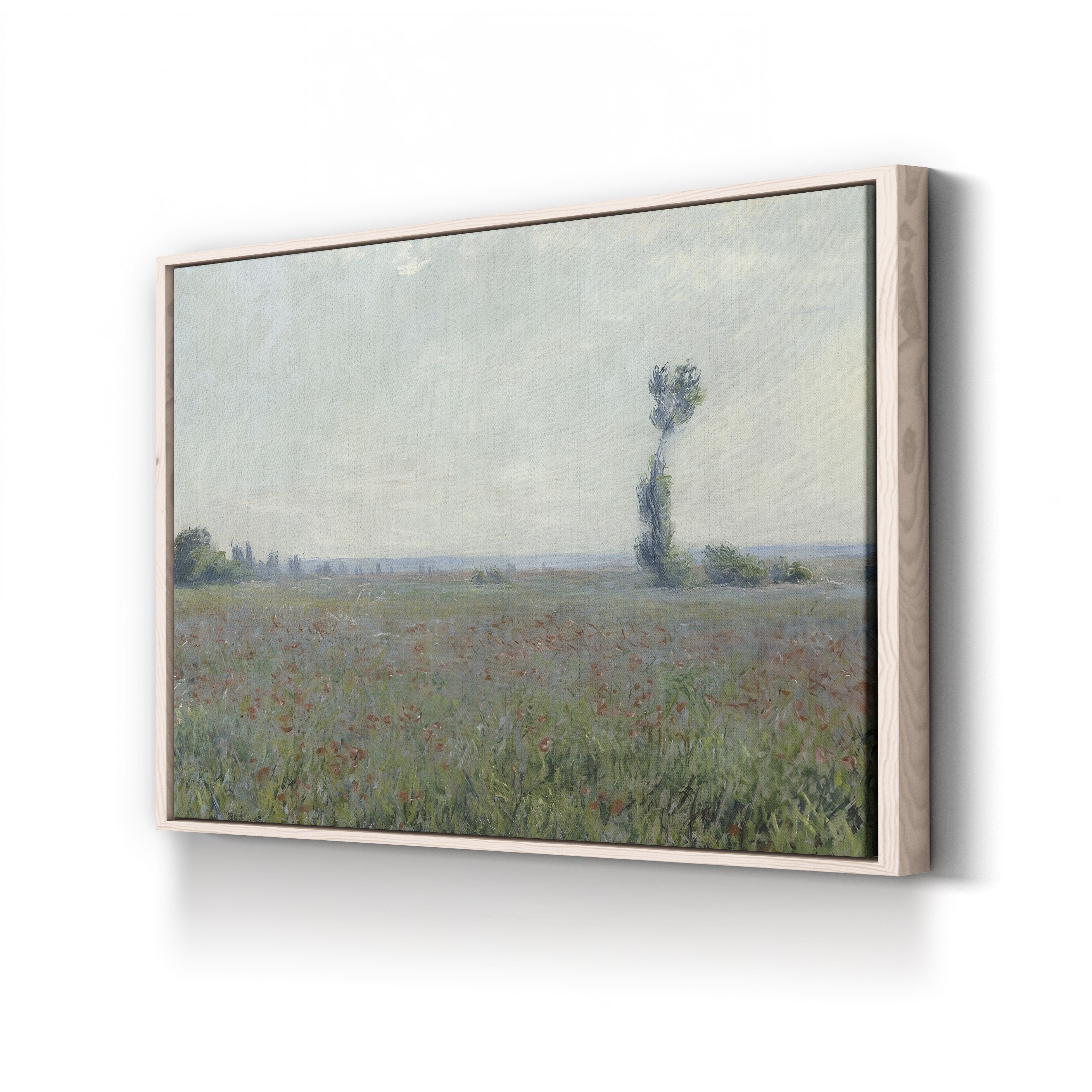 Champ de Coquelicots, 1881 – Claude Monet Wall Art | Impressionist Poppy Field Canvas Print