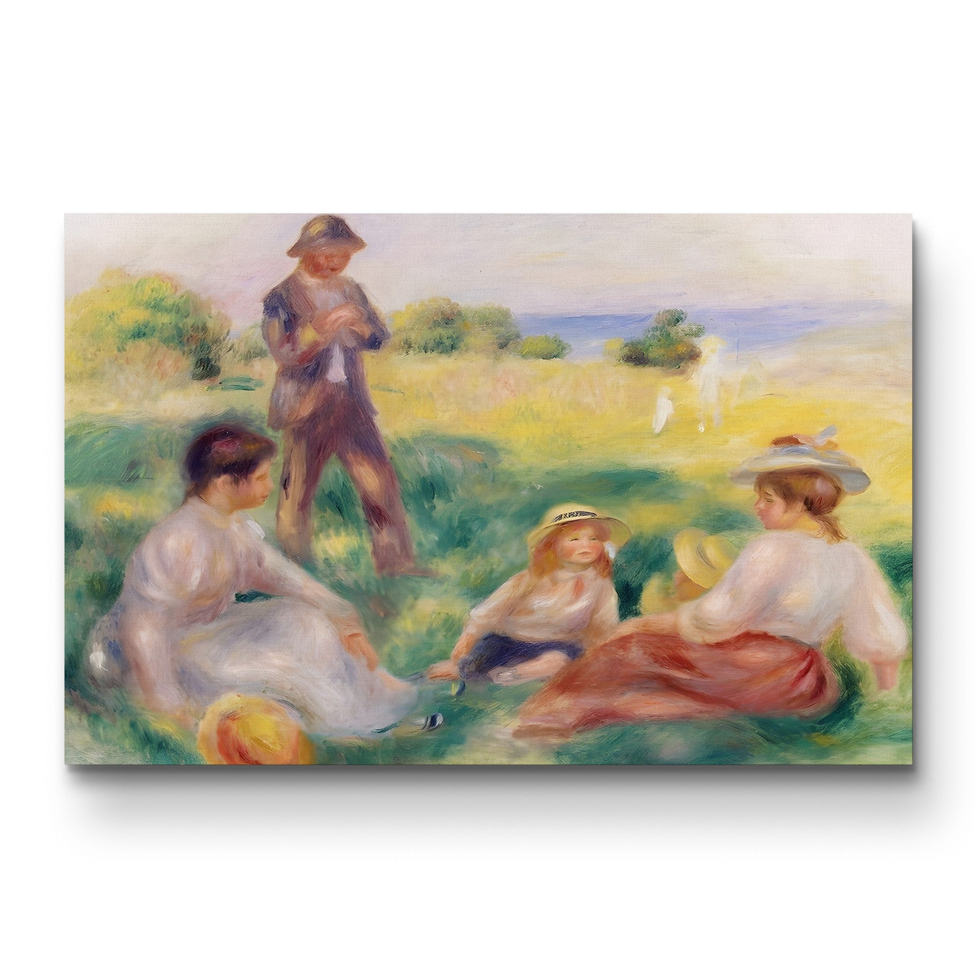 Party in the Country at Berneval, 1898 – Renoir Wall Art | Impressionist