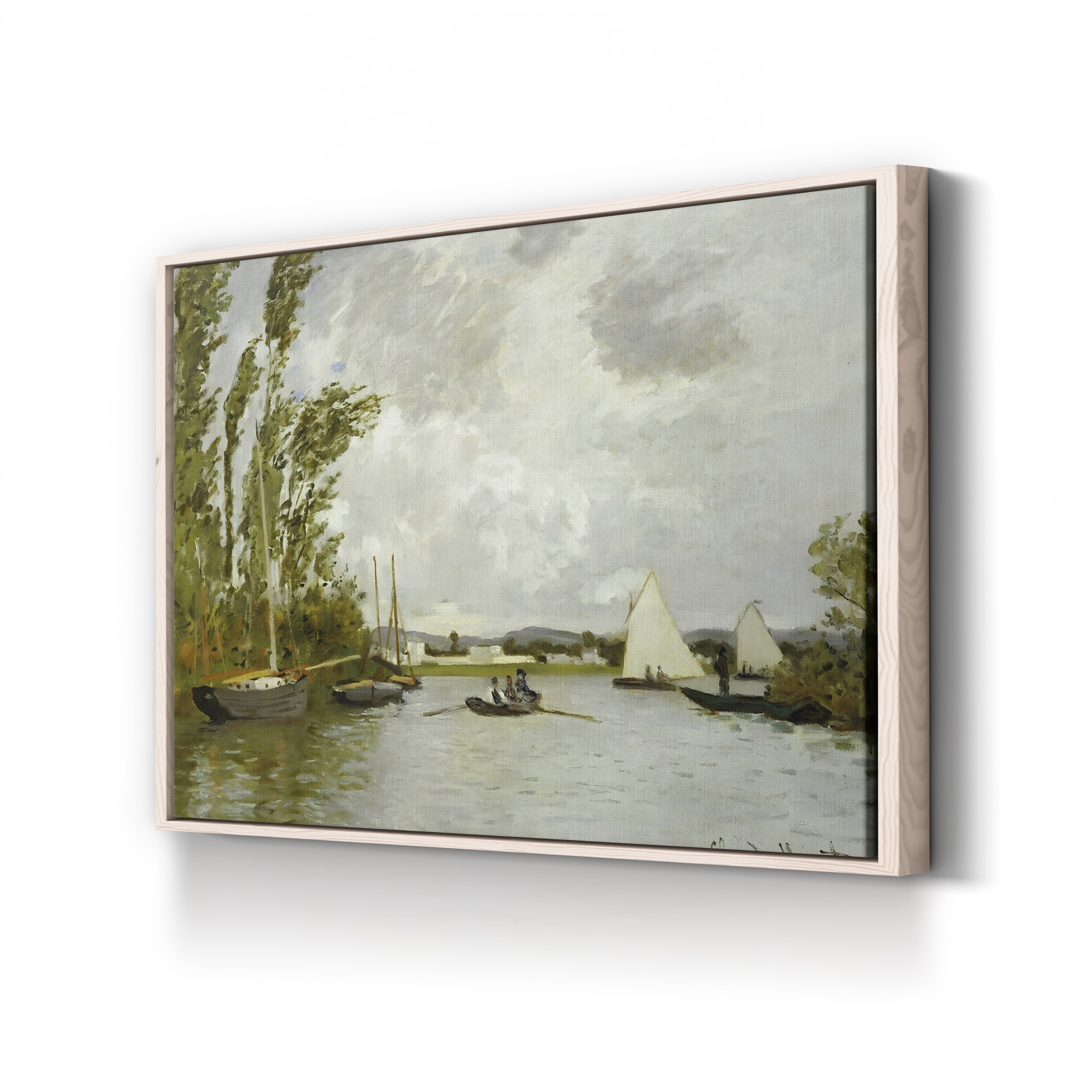 The Little Branch of the Seine at Argenteuil (Le Petit Bras de la Seine à Argenteuil), 1872 by Claude Monet