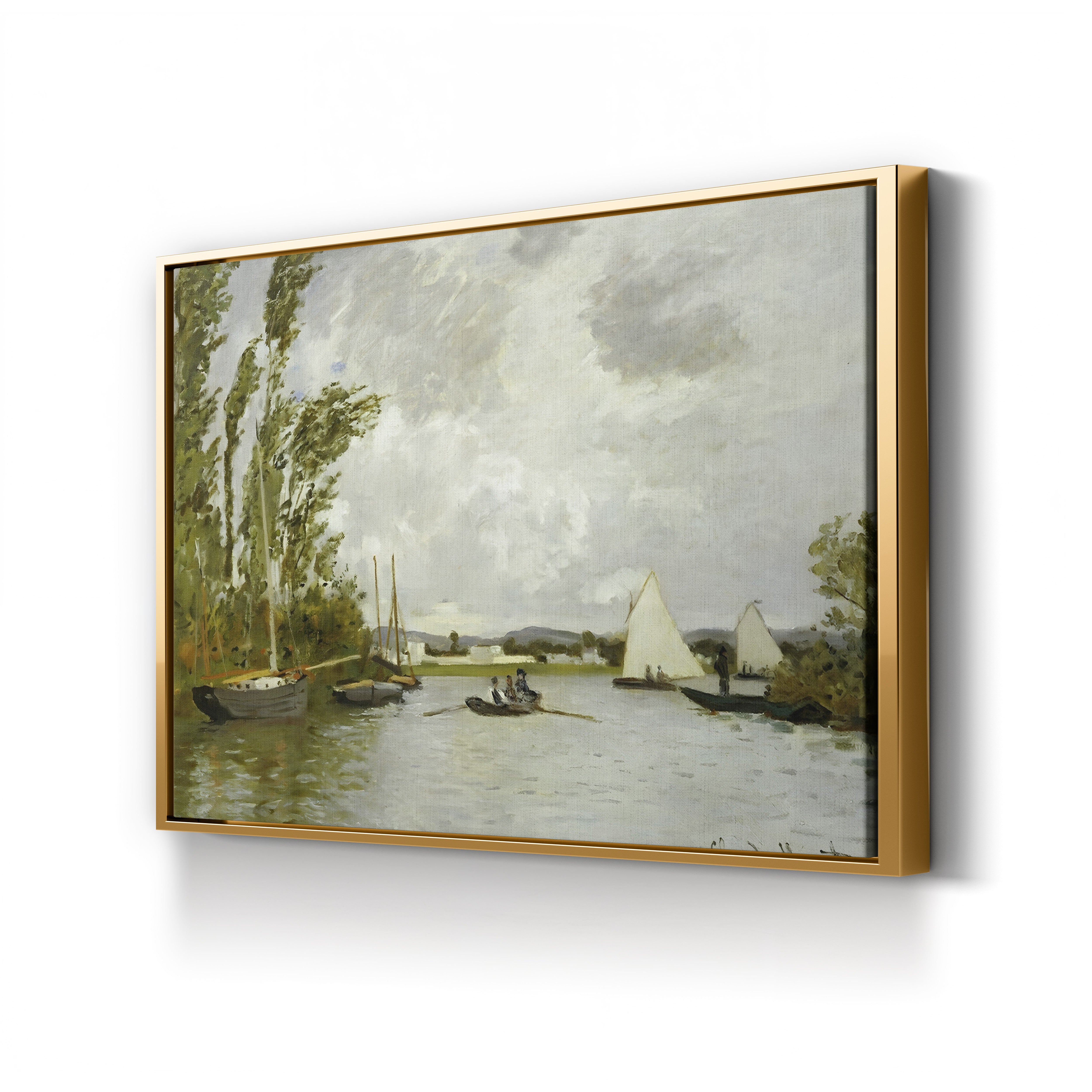 The Little Branch of the Seine at Argenteuil (Le Petit Bras de la Seine à Argenteuil), 1872 by Claude Monet