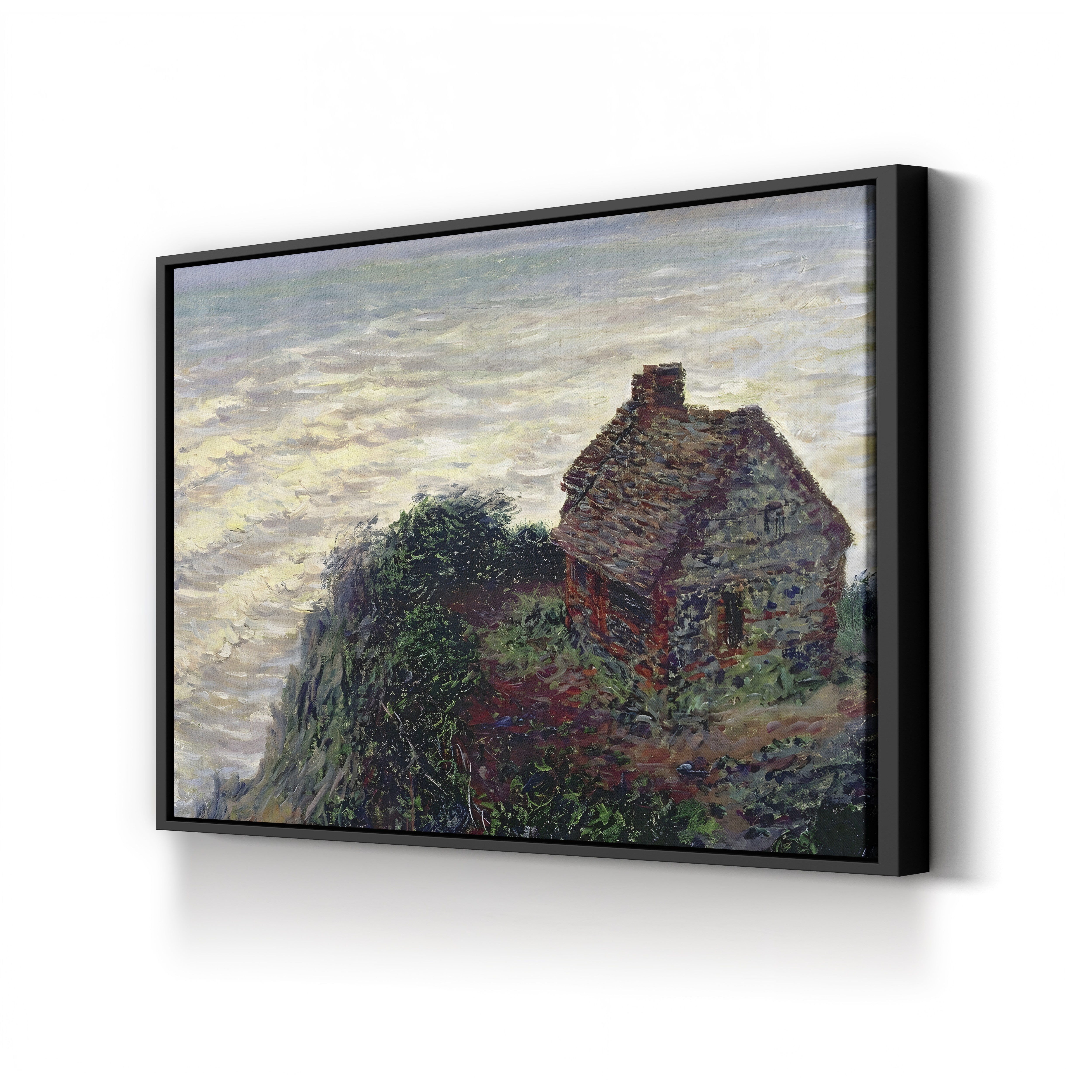 The Customs Officer’s House at Varengeville (La Cabane du douanier à Varengeville), 1882 by Claude Monet