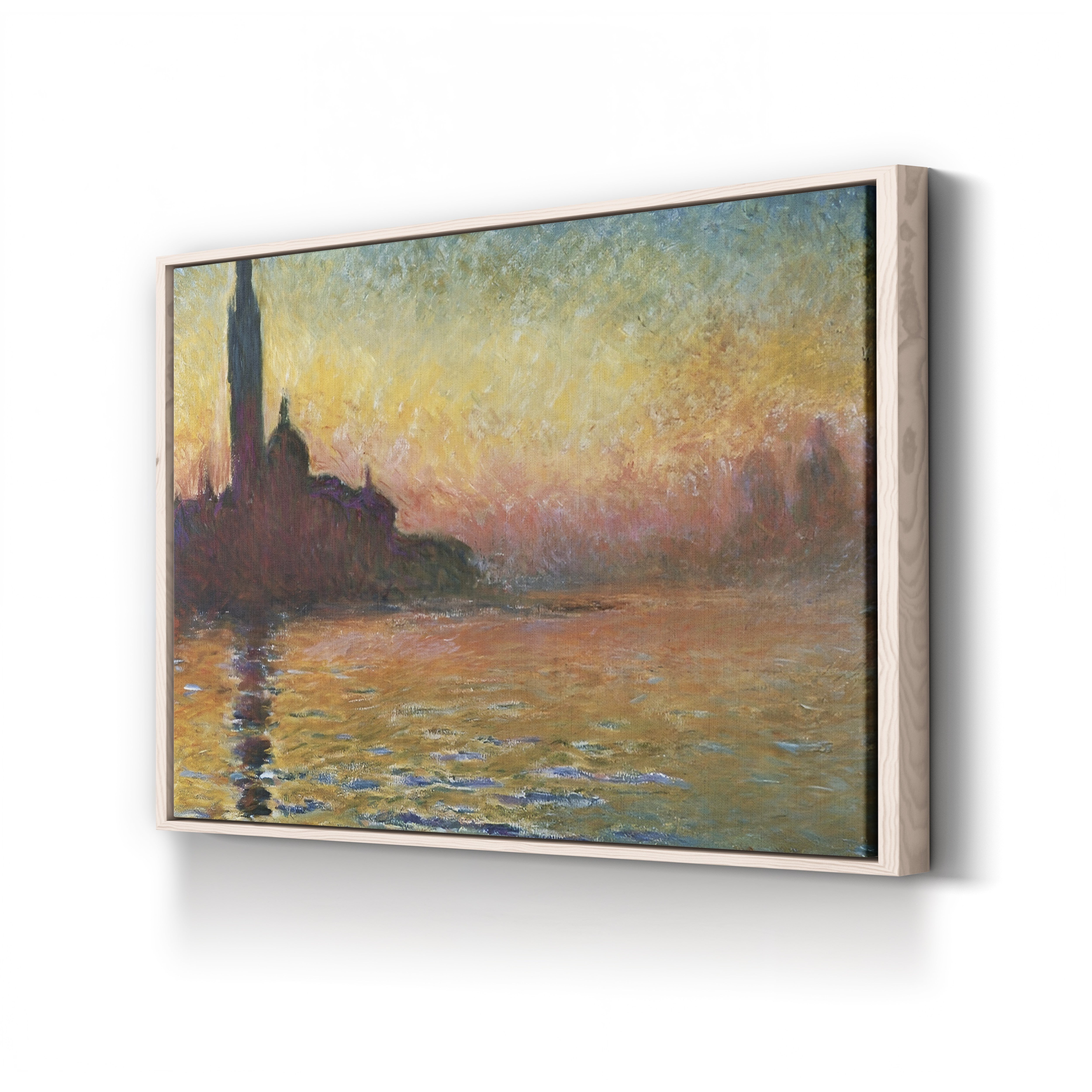 San Giorgio Maggiore at Dusk (Saint-Georges Majeur au crépuscule), 1908 by Claude Monet