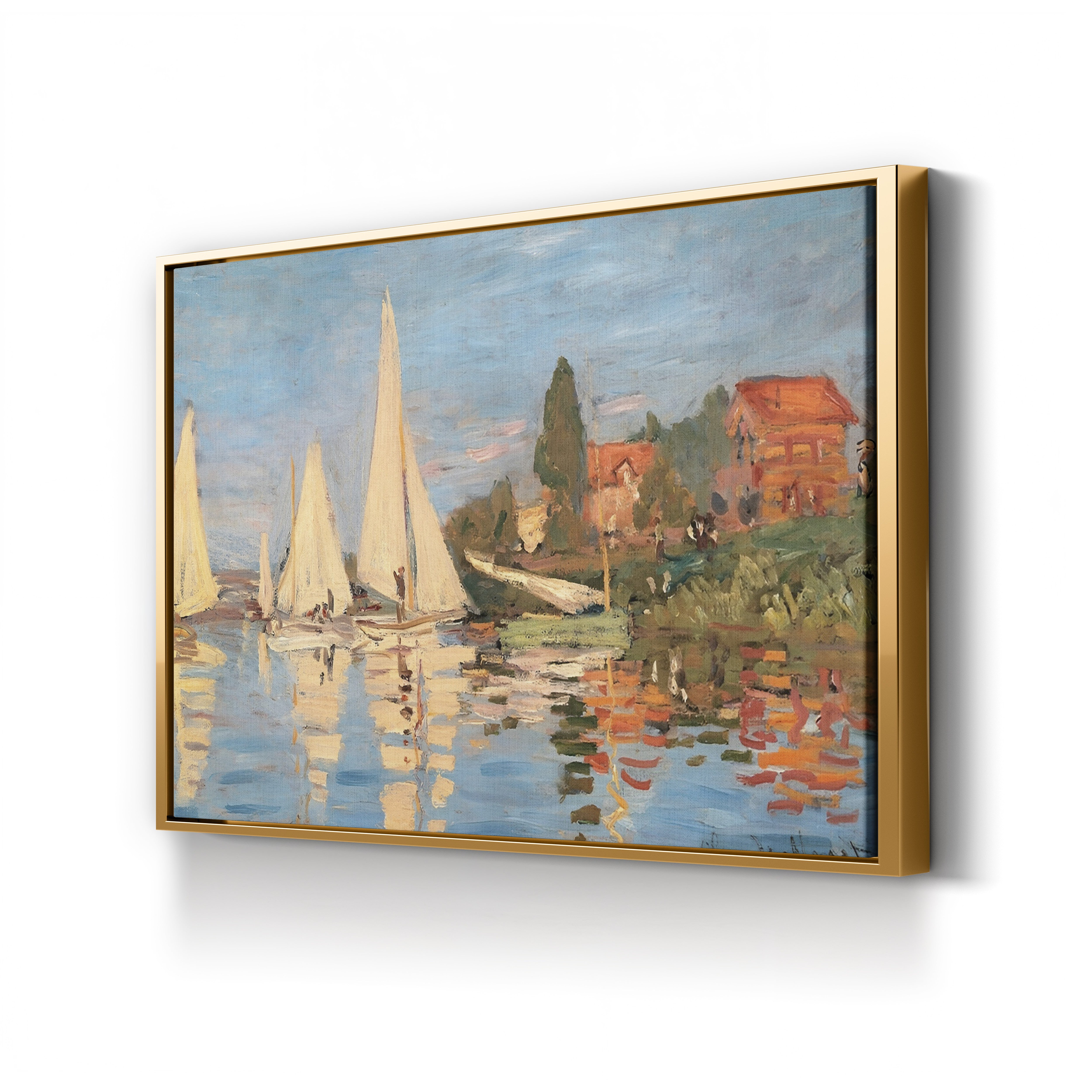 Regatta at Argenteuil (Régates à Argenteuil), 1872 by Claude Monet