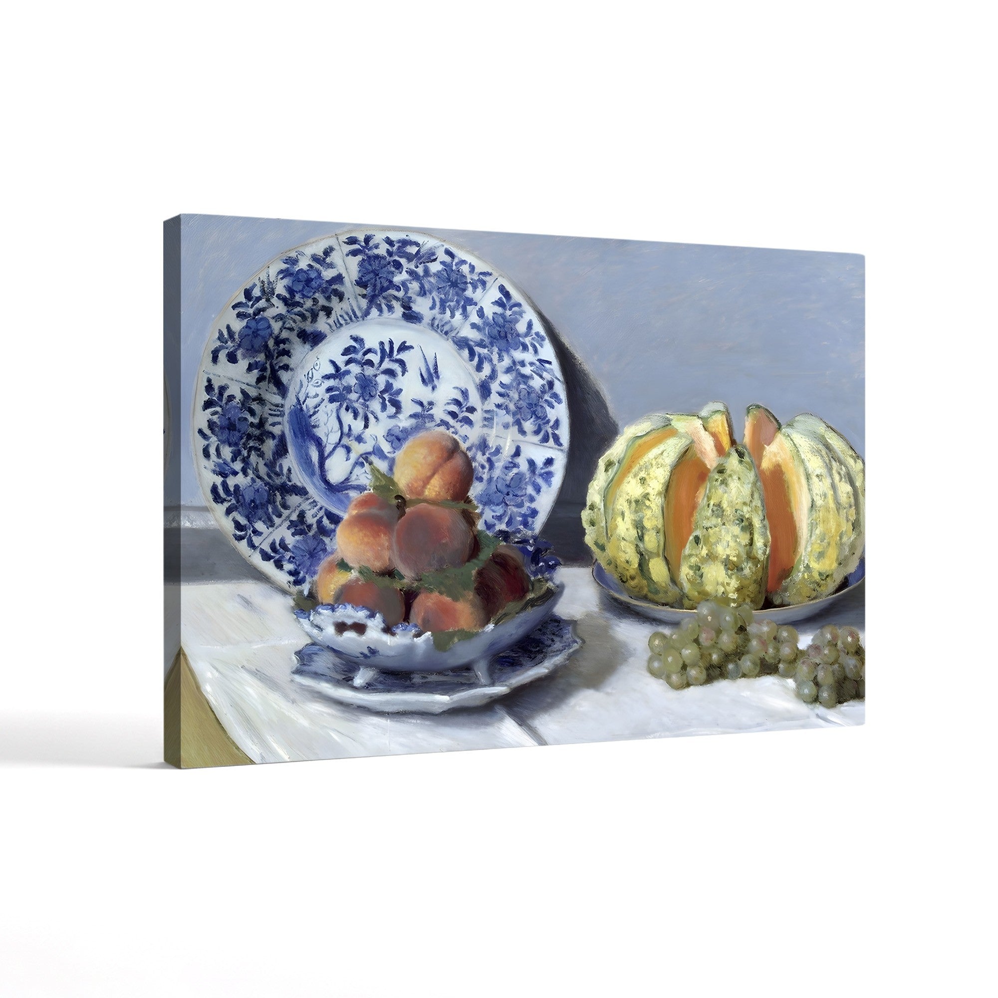 Still Life with Melon (Nature morte au melon), 1872 by Claude Monet