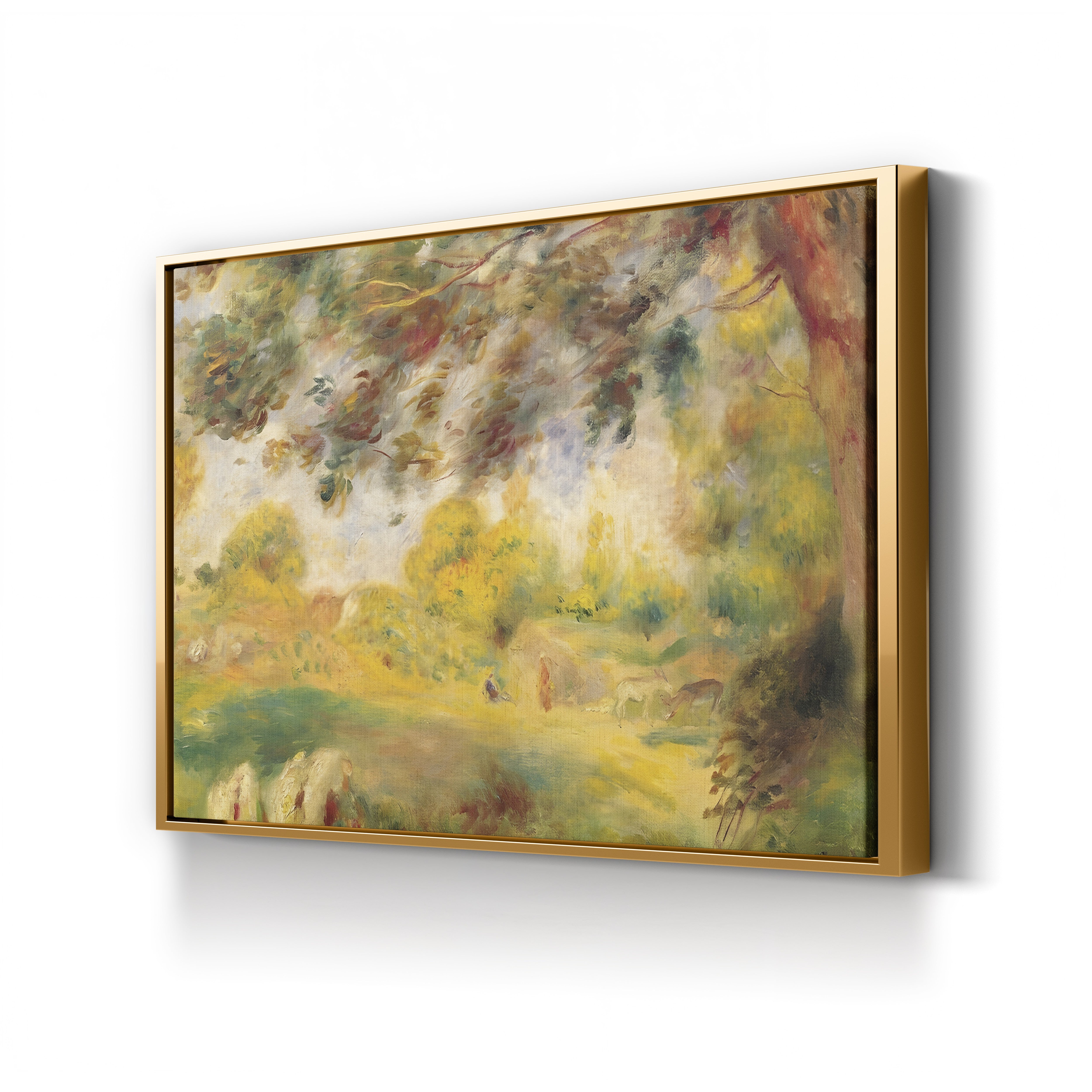 Spring Landscape – Renoir Wall Art | Impressionist Landscape Canvas Print