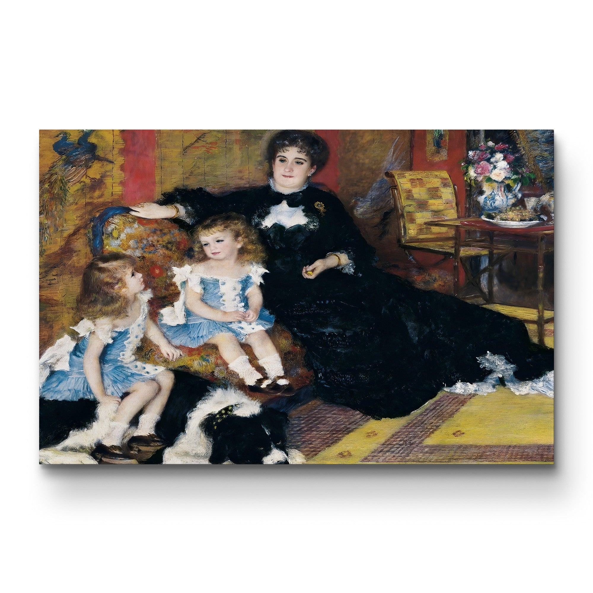 Madame Charpentier and Her Children – Renoir Wall Art | Portrait