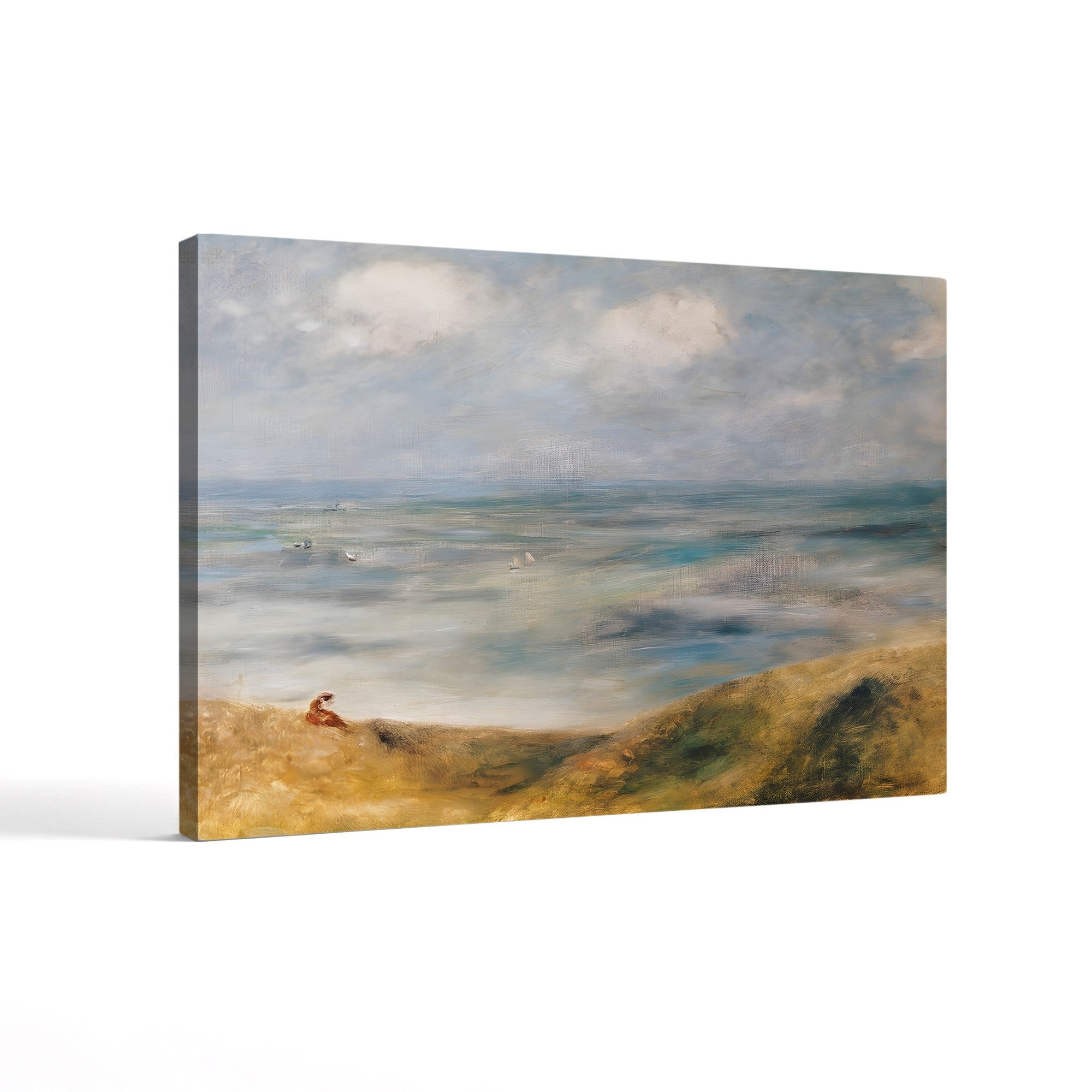 View of the Sea, Guernsey – Pierre-Auguste Renoir Wall Art | Impressionist Seascape Canvas Print
